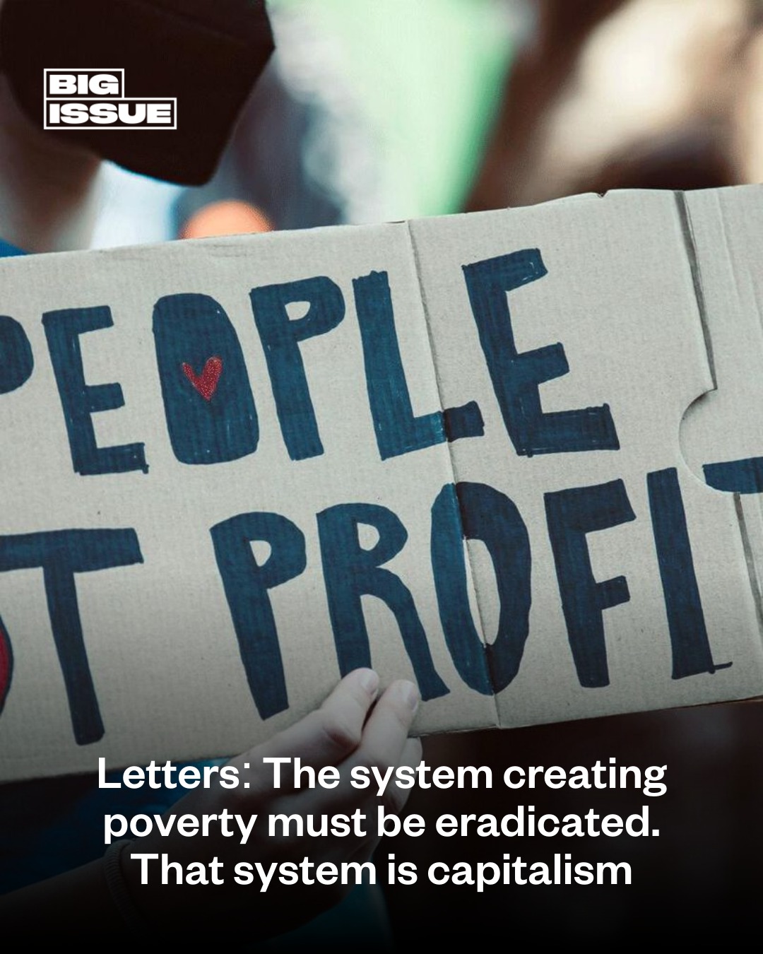 The Big Issue - Capitalism has created the inequalities we... | Facebook