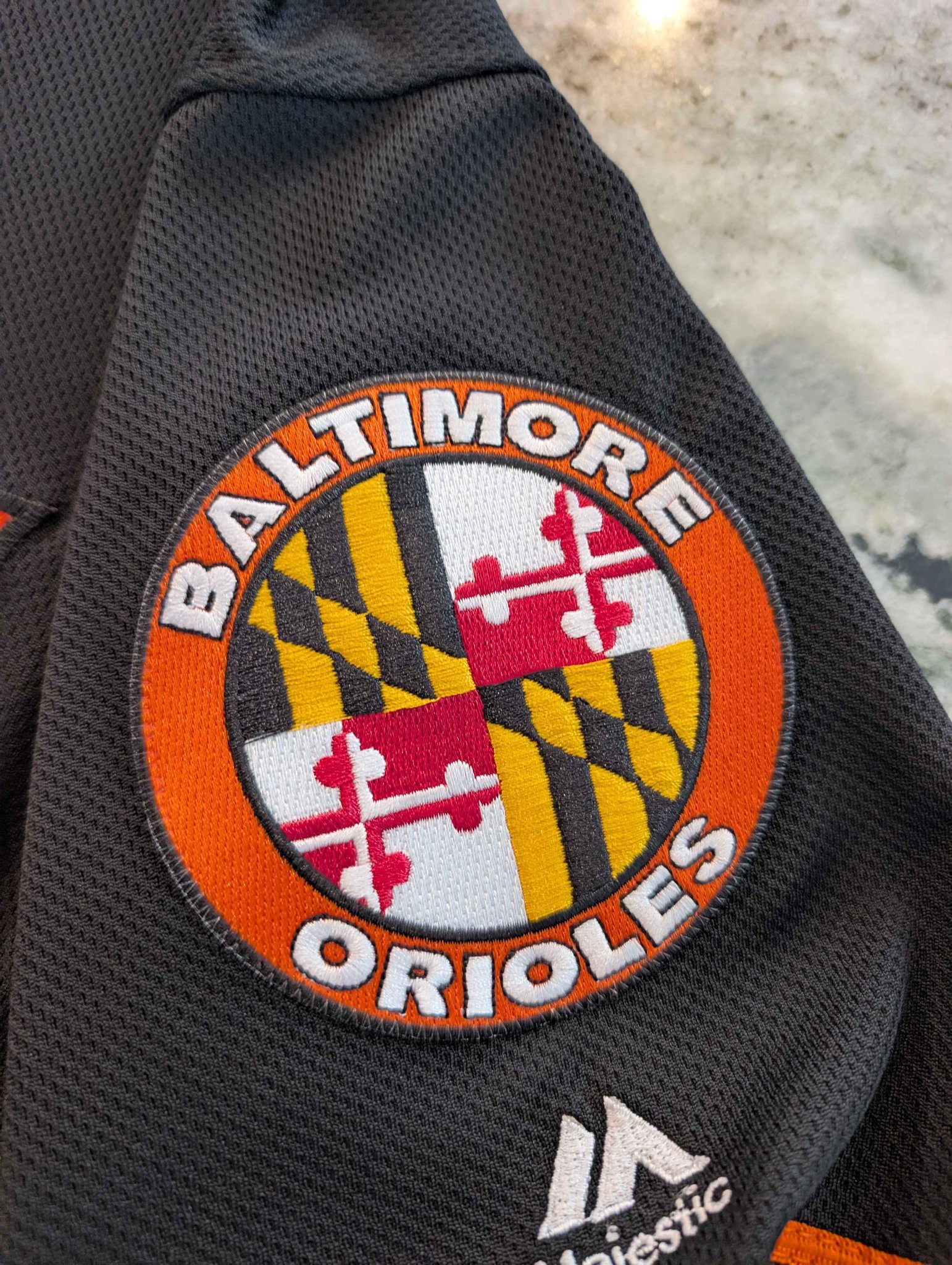 Baltimore Orioles Majestic Alternate Black Flex Base Authentic 