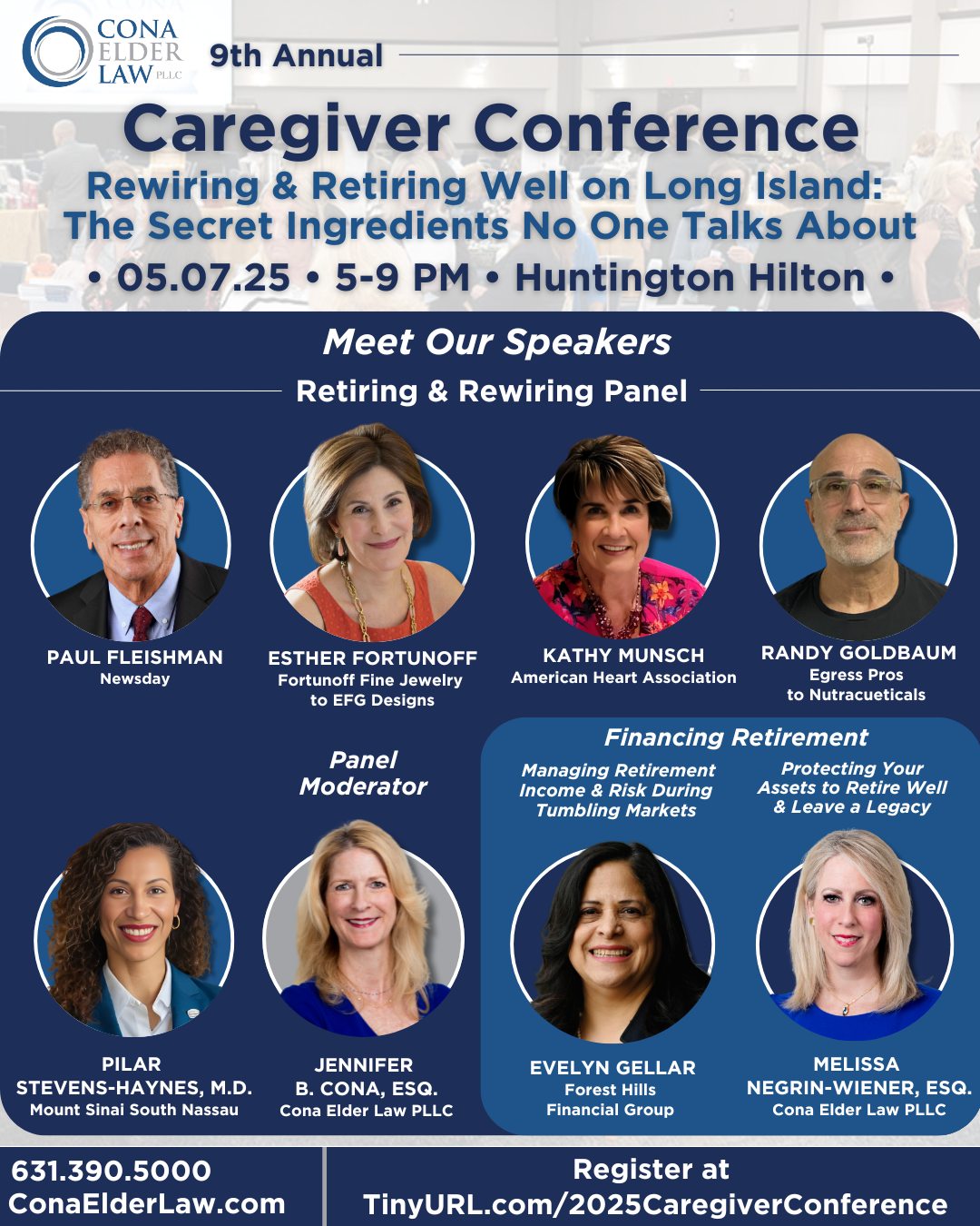 Cona - 🎙️ Meet the Speakers! 🎙️ Join us for Cona Elder Law’s 9th Annual ...