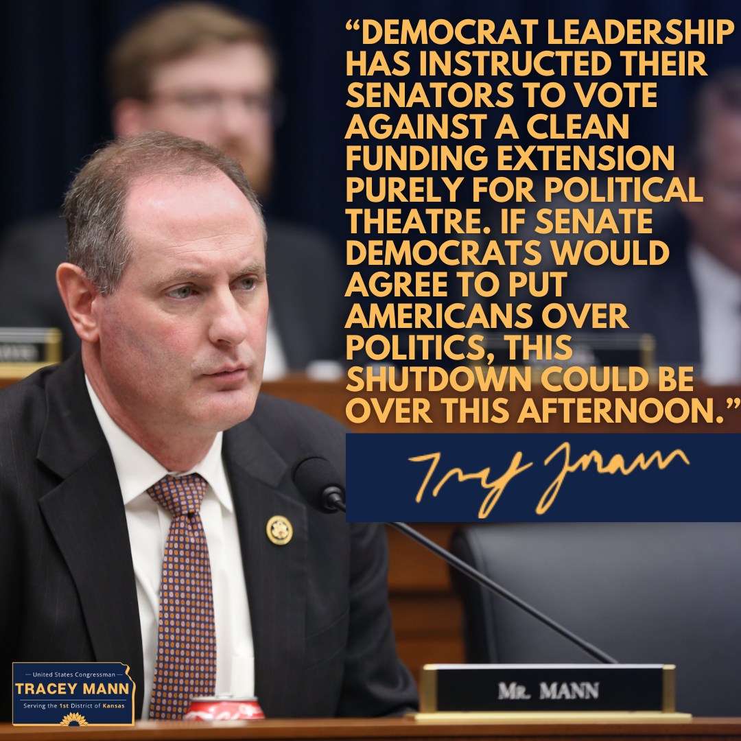 House Republicans passed a... - Congressman Tracey Mann | Facebook