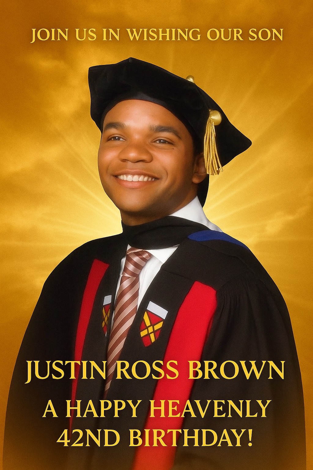 Memorial Page to Justin Brown