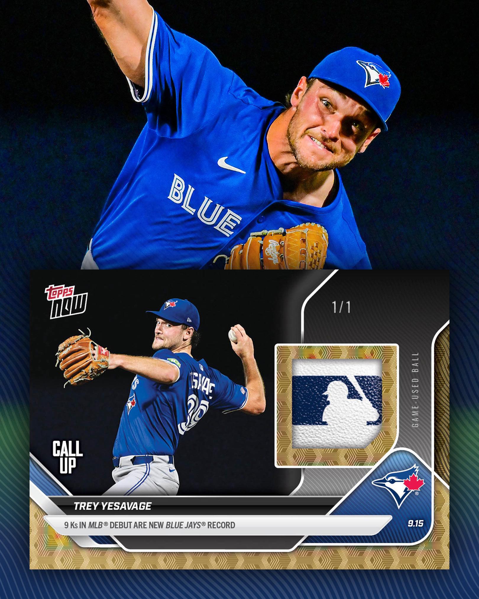 FIRST LOOK: Trey Yesavage Rookie Autograph in 2026 Topps Chrome 