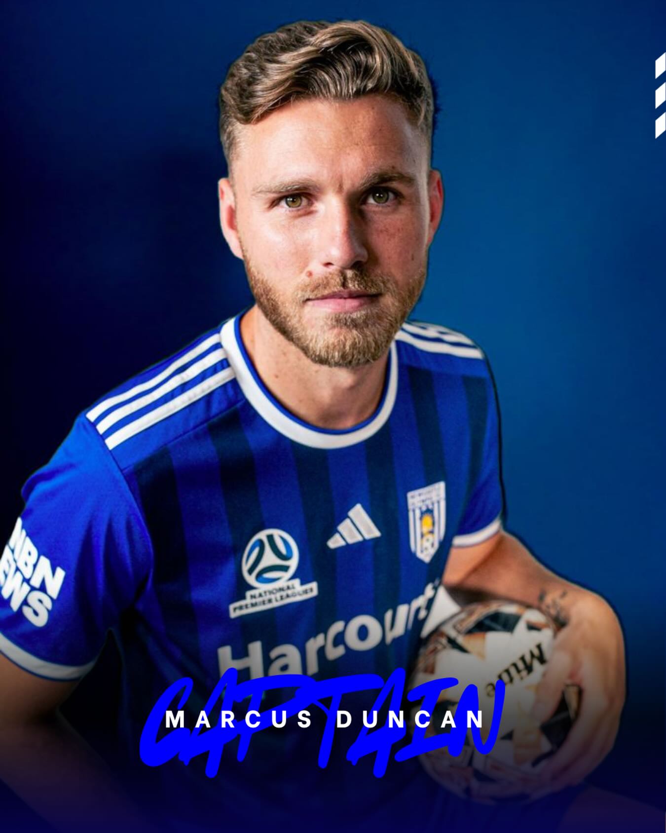 Meet the Captain: Marcus 🔵⚪ Our... - Newcastle Olympic FC | Facebook
