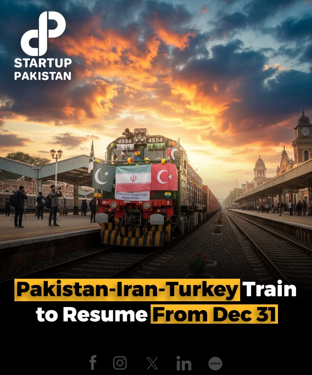 Startup - The government will revive the Islamabad–Tehran–Istanbul (ITI ...