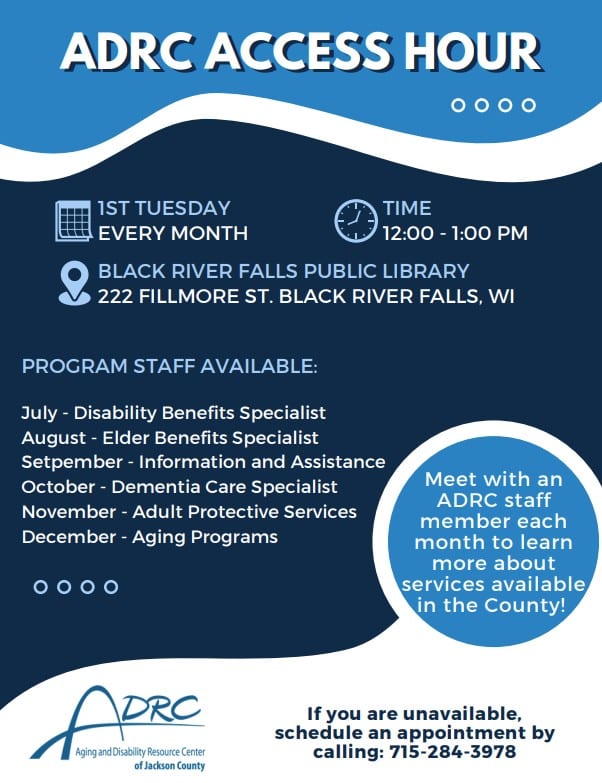 🧠 ADRC Access Hour: Dementia... - Explore Black River Country | Facebook