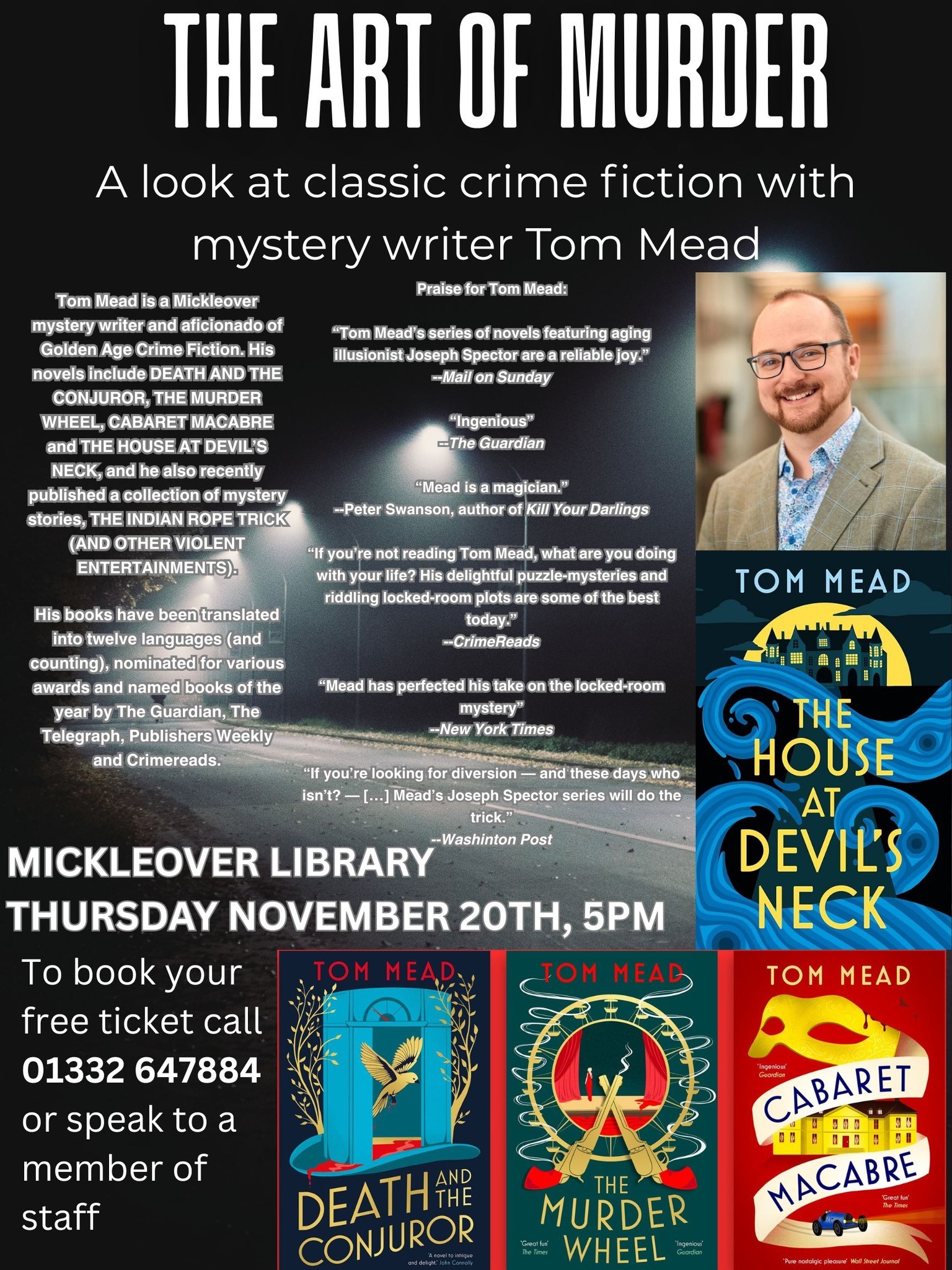 Derby Libraries - THE ART OF MURDER: A look at classic... | Facebook