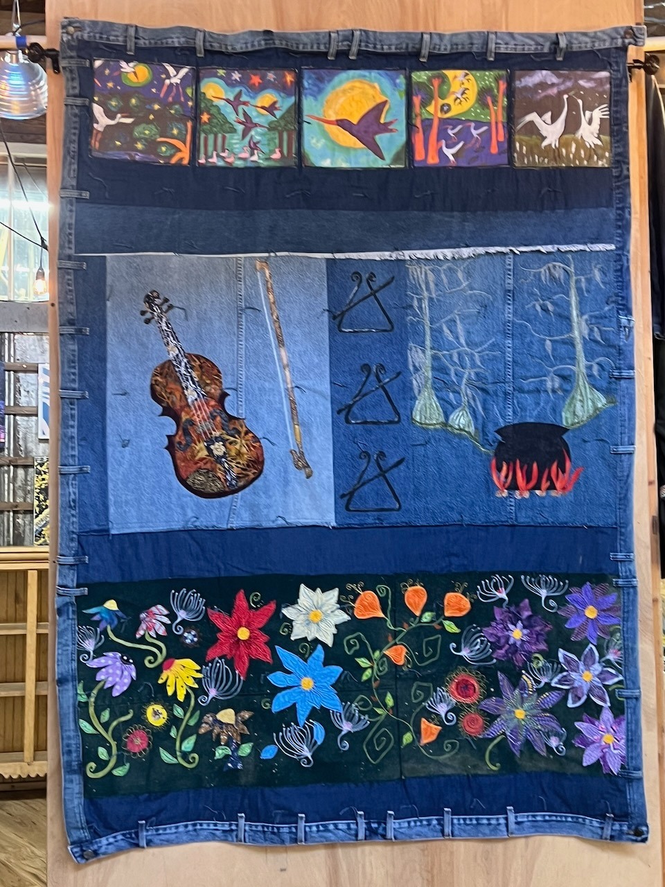 The Amazing Whirlybird Project Quilt — Raffle Drawing on Lundi Gras 2026