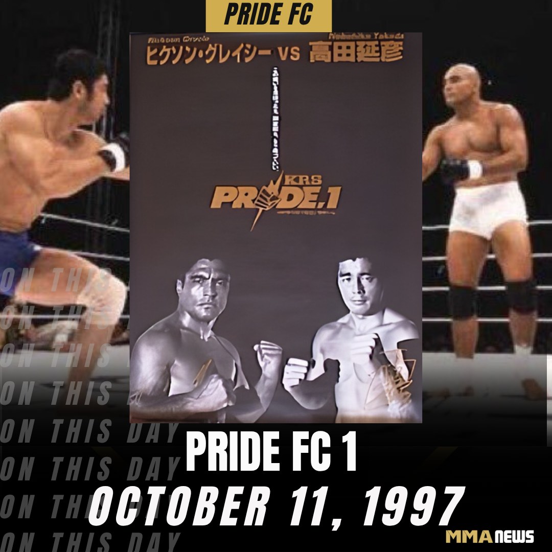 On this day: Pride 1, held on October 11, 1997, marked the debut