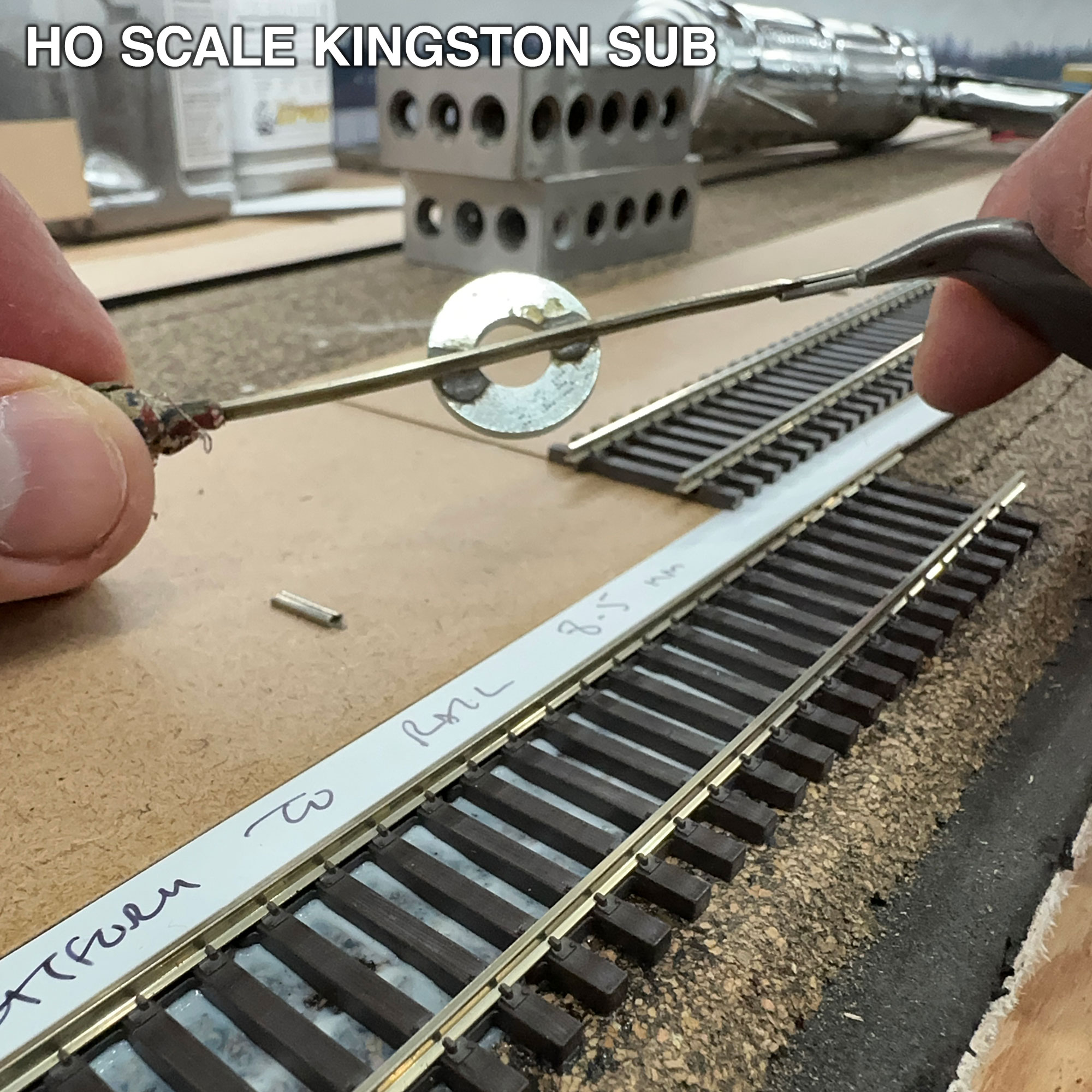 KingstonSub - Laying track for the first time in over a year! I prefer ...