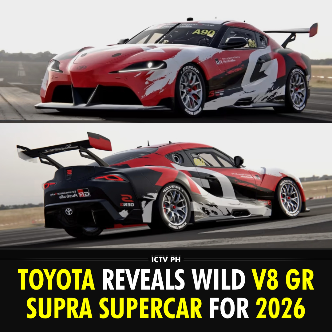 ICTV - Toyota unveiled its GR Supra racer for Australia's V8 Supercars ...