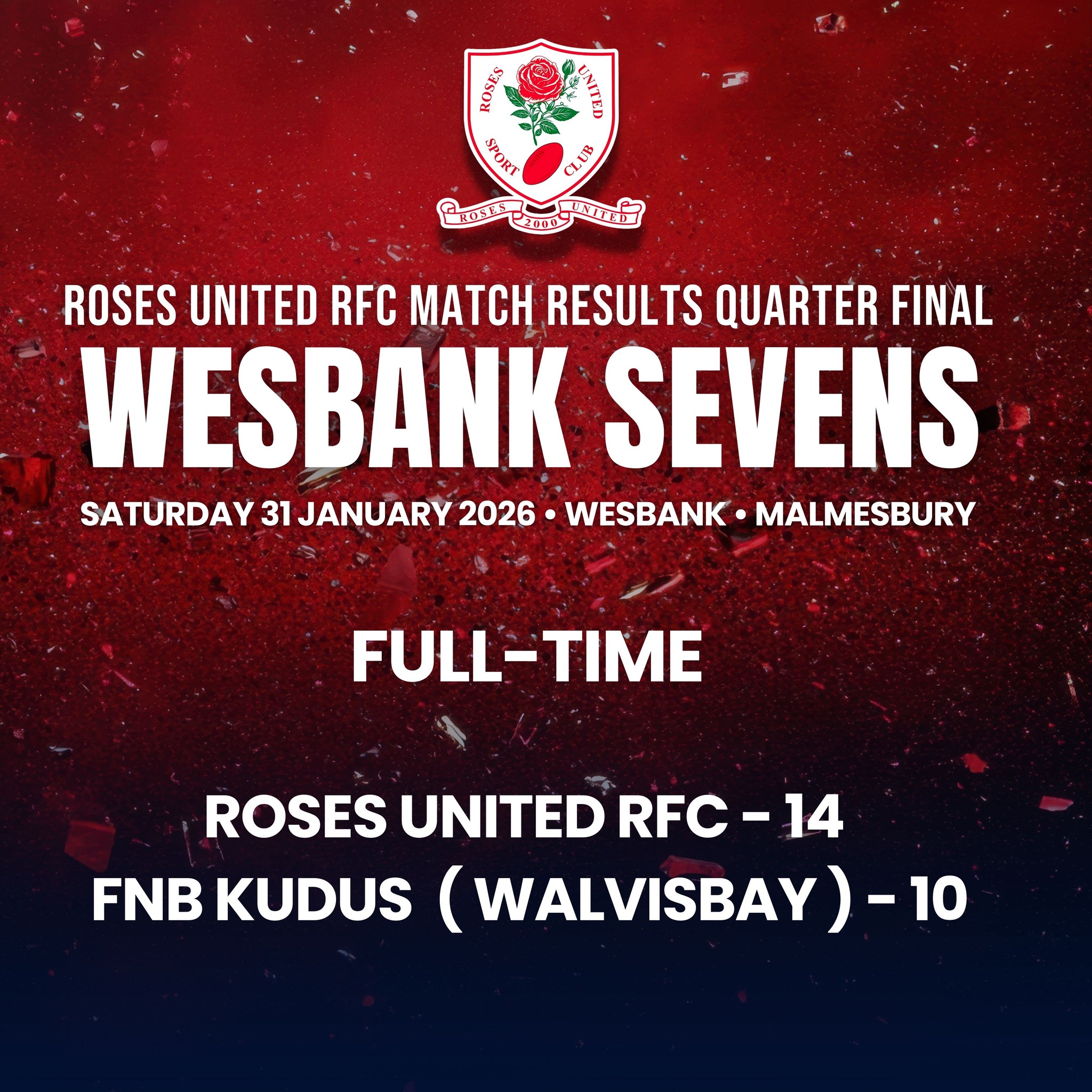 Roses United Rugby Club advances... - Roses United Rugby Club | Facebook