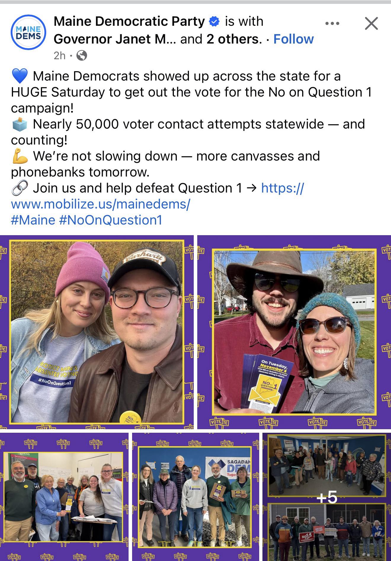 Representative - The Maine Democrat Party is terrified about voter ID ...