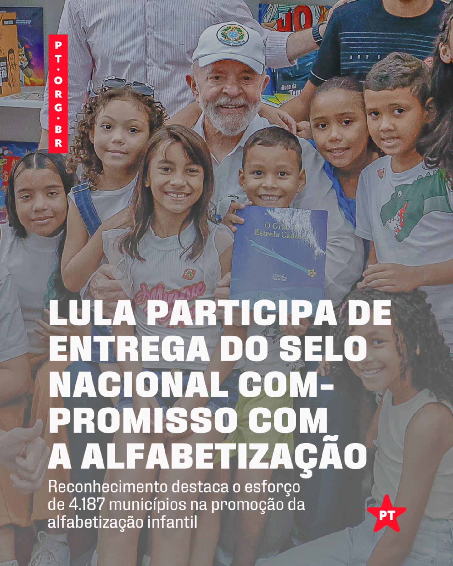 PT - 📚 ️ Alfabetização em foco! ️📚 Hoje, 10 de fevereiro, o presidente ...