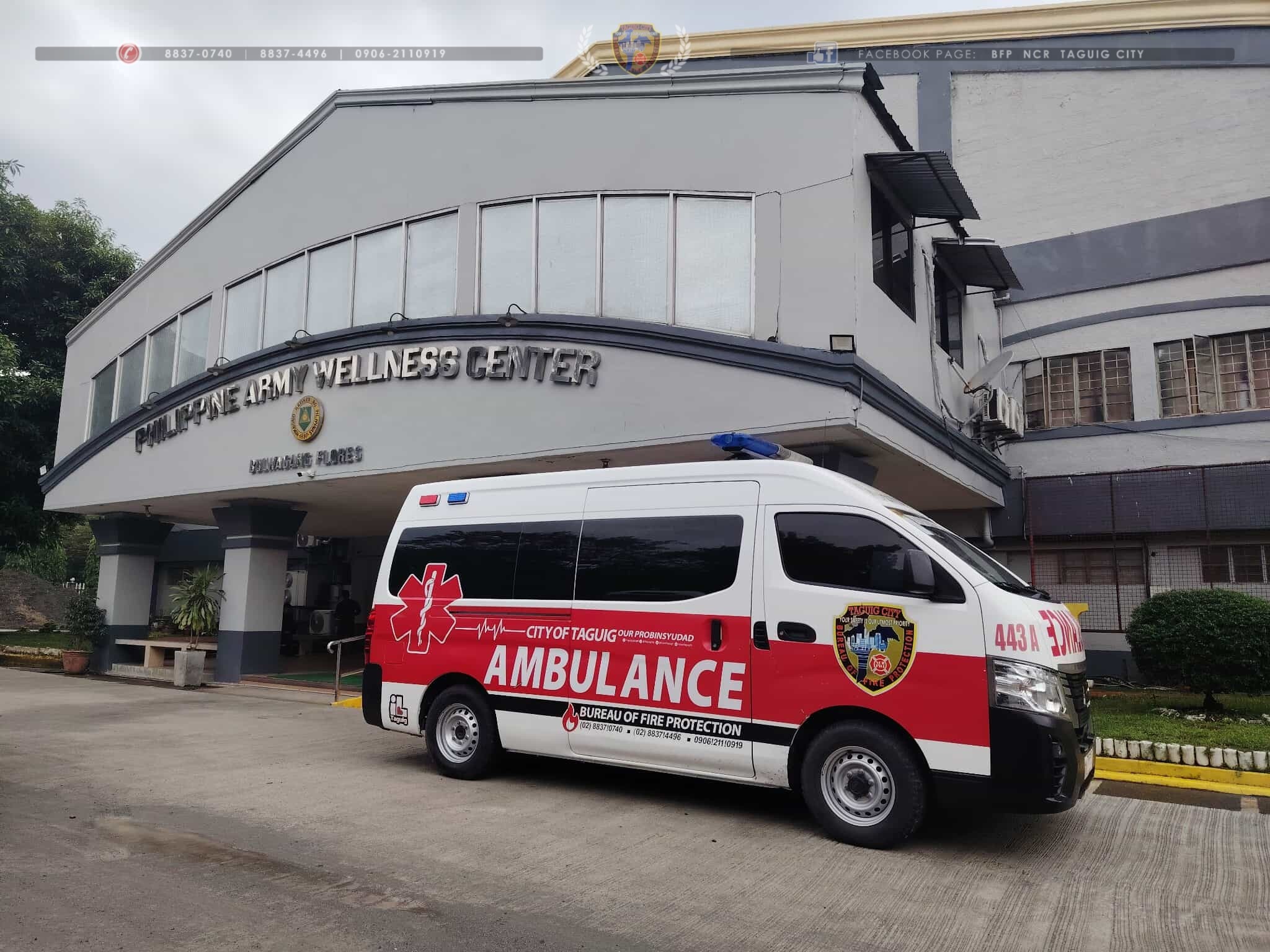 BFP - LOOK: Ambulance Standby 18 September 2025, Taguig City Fire ...