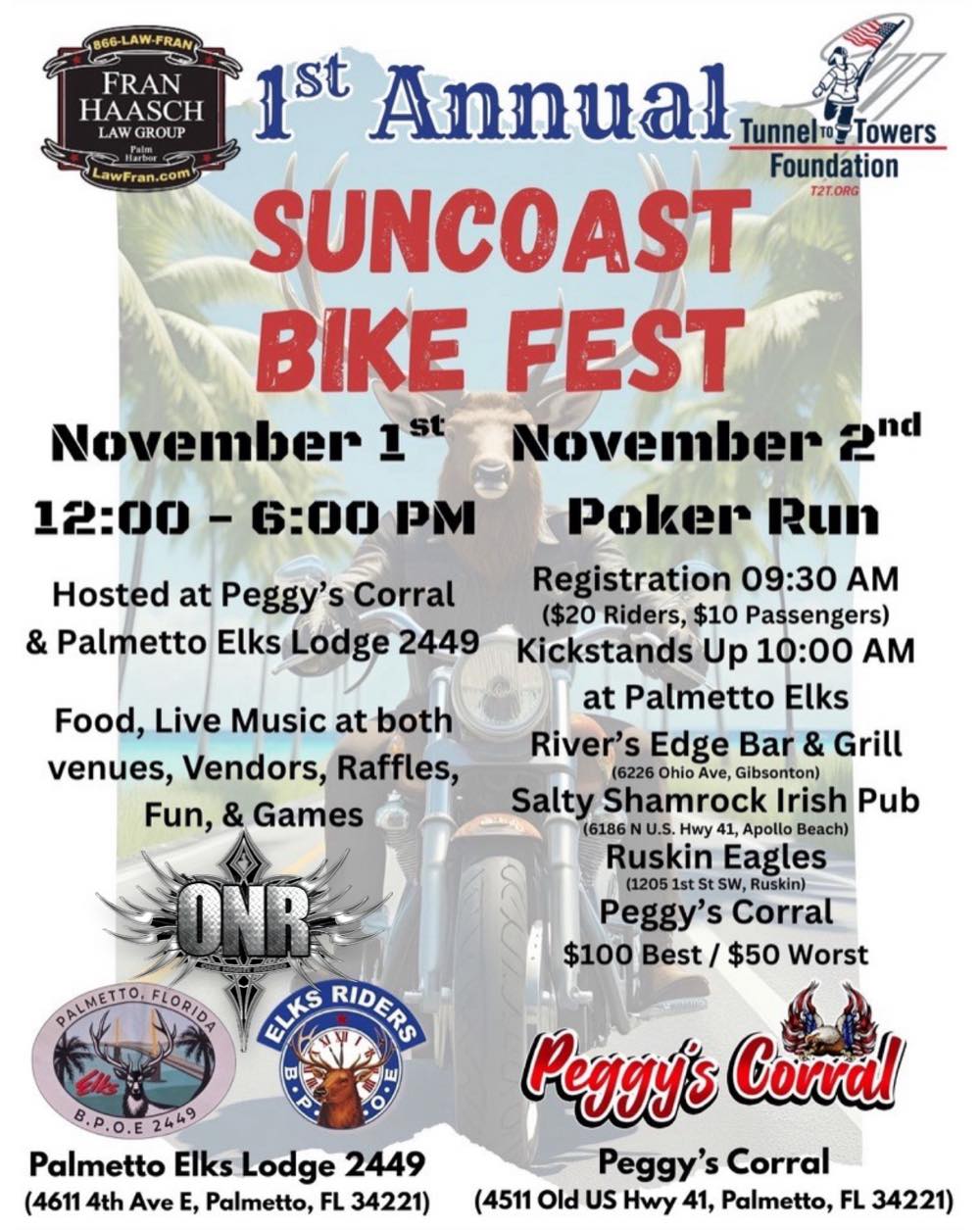 One Night Rodeo - 🔥🏍️ Rev it up, Suncoast! 🏍️🔥 The 1st... | Facebook