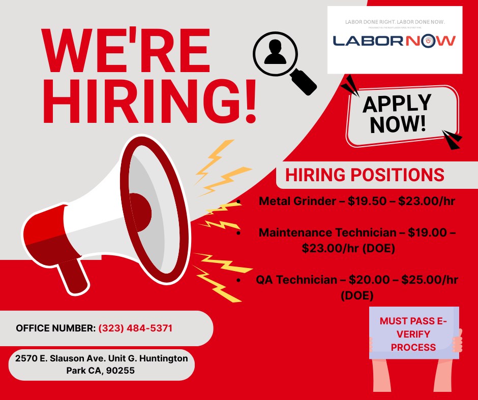 Labornow - Huntington Park CA USA | Huntington Park CA