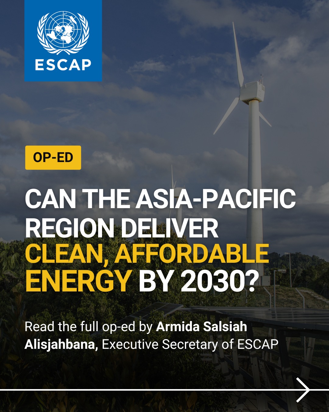 What will it take to deliver clean... - United Nations ESCAP | Facebook