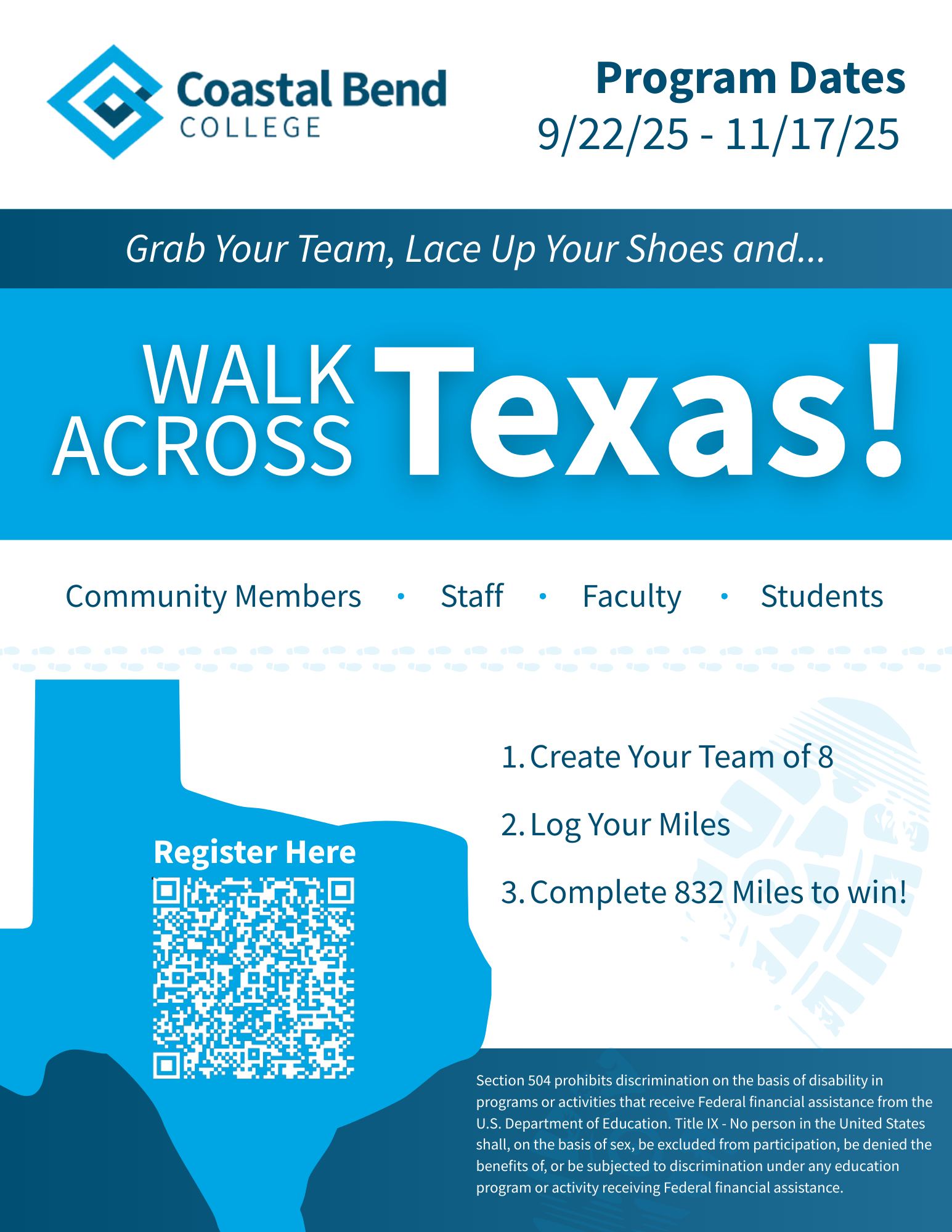 Coastal - Get ready to move, Coastal Bend! 🚶‍♀️💪 Join us for the 8-week ...