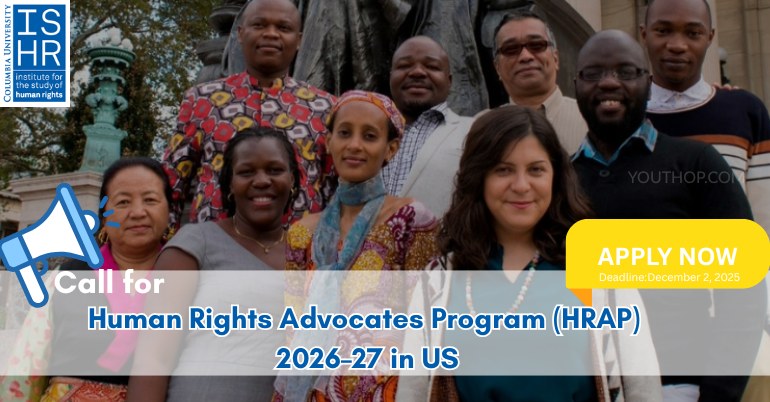 📢 Applications Open: Human Rights... - Youth Opportunities | Facebook