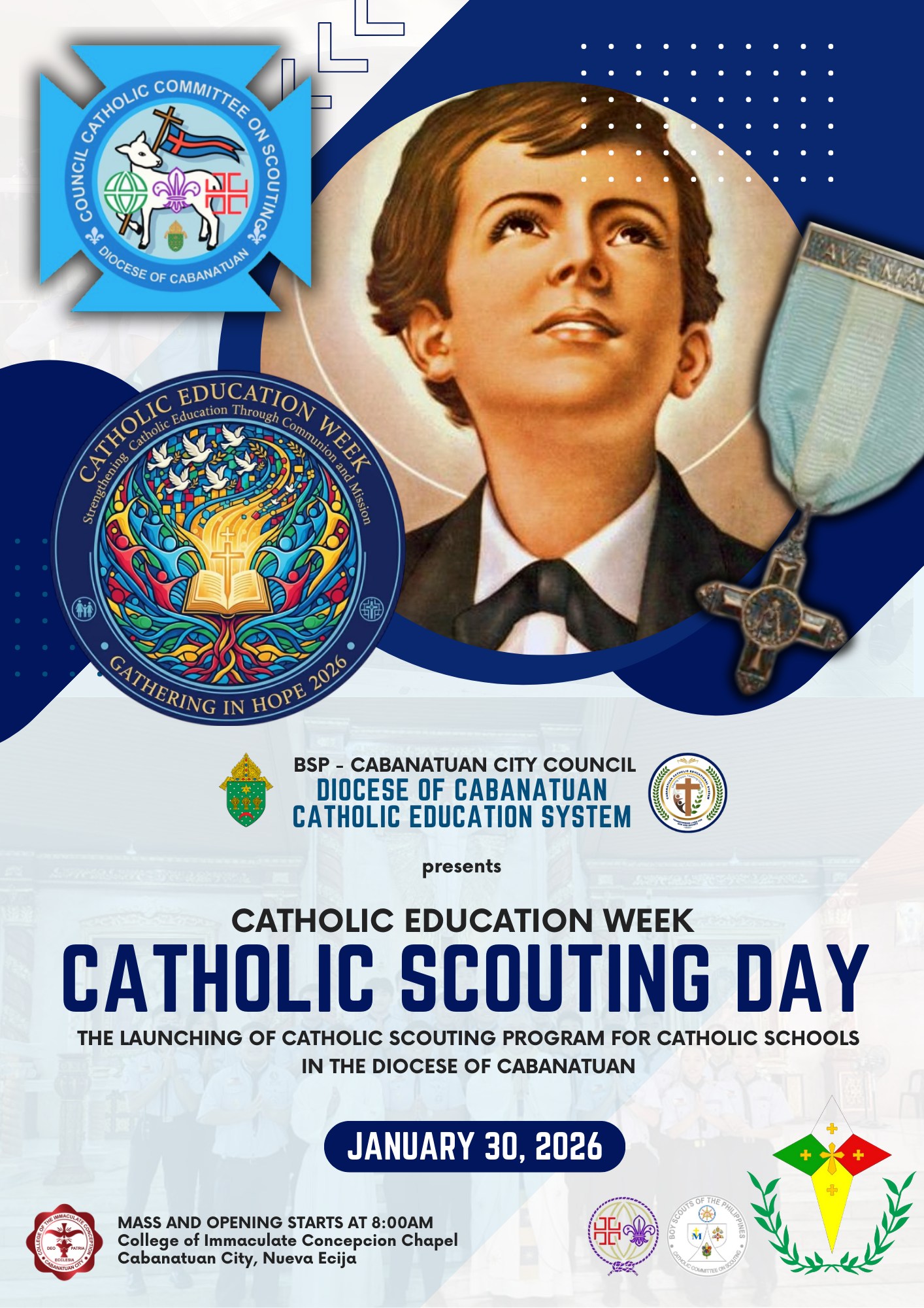 Boy - CATHOLIC EDUCATION WEEK 2026 CATHOLIC SCOUTING DAY In line with ...