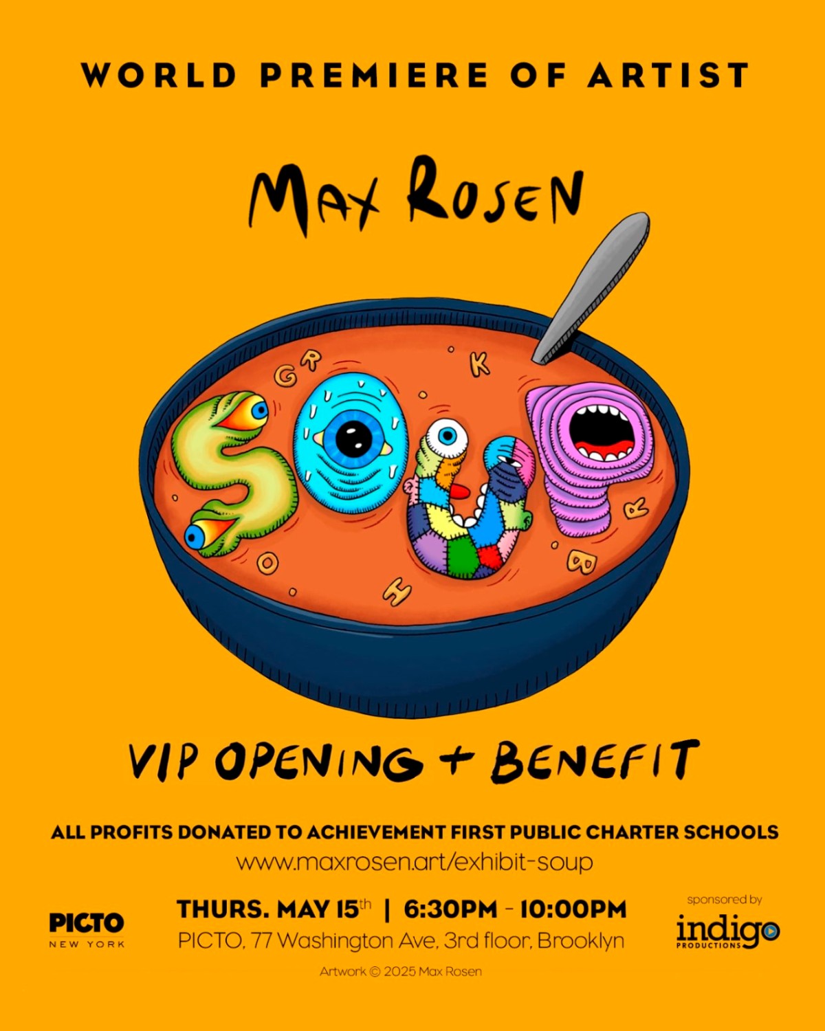 Gotham - Thurs, May 15, 6:30–10pm: Solo art show by Max Rosen ...