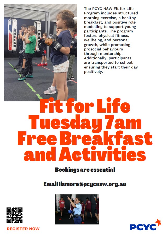 Richmond - 🏋️‍♀️ Fit for Life Program – Lismore PCYC 🥊 Join us every ...