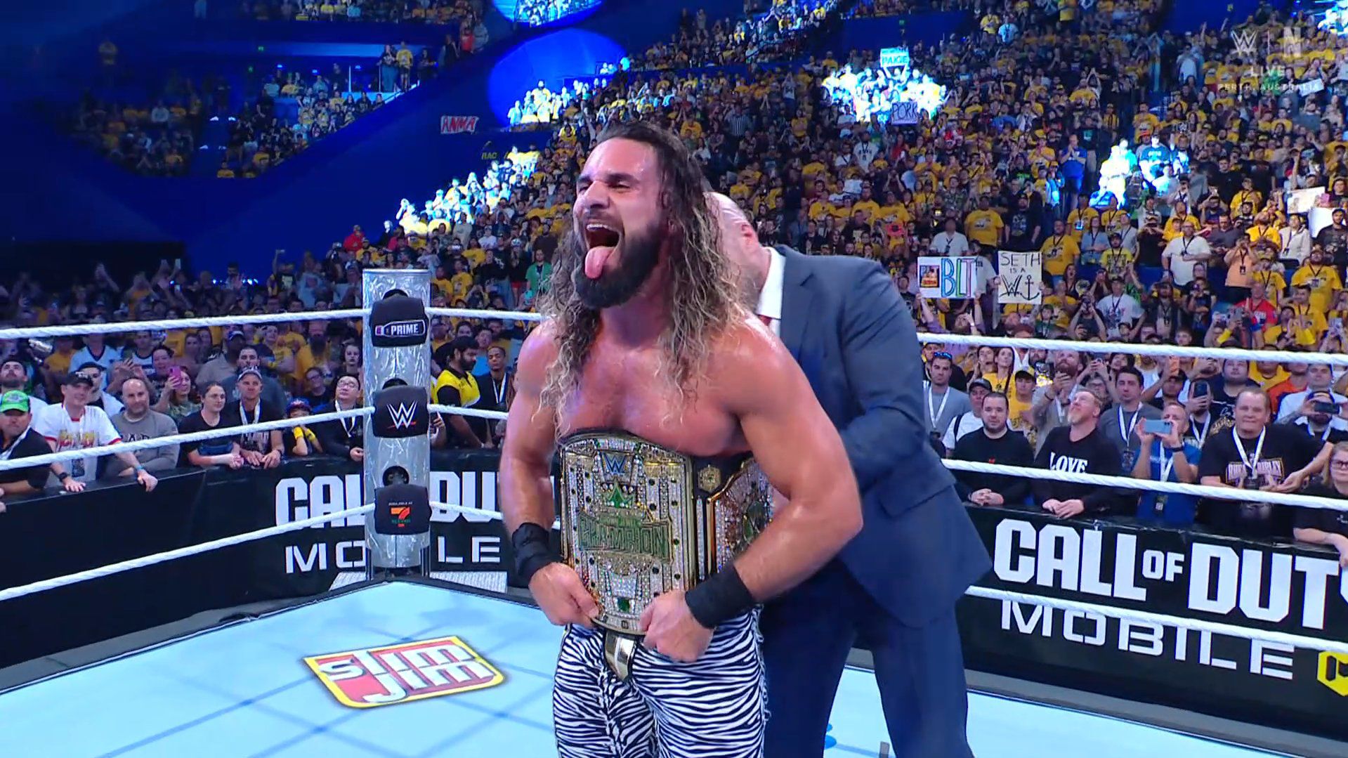The 434 - Seth Rollins beats Cody Rhodes to win the 2025... | Facebook