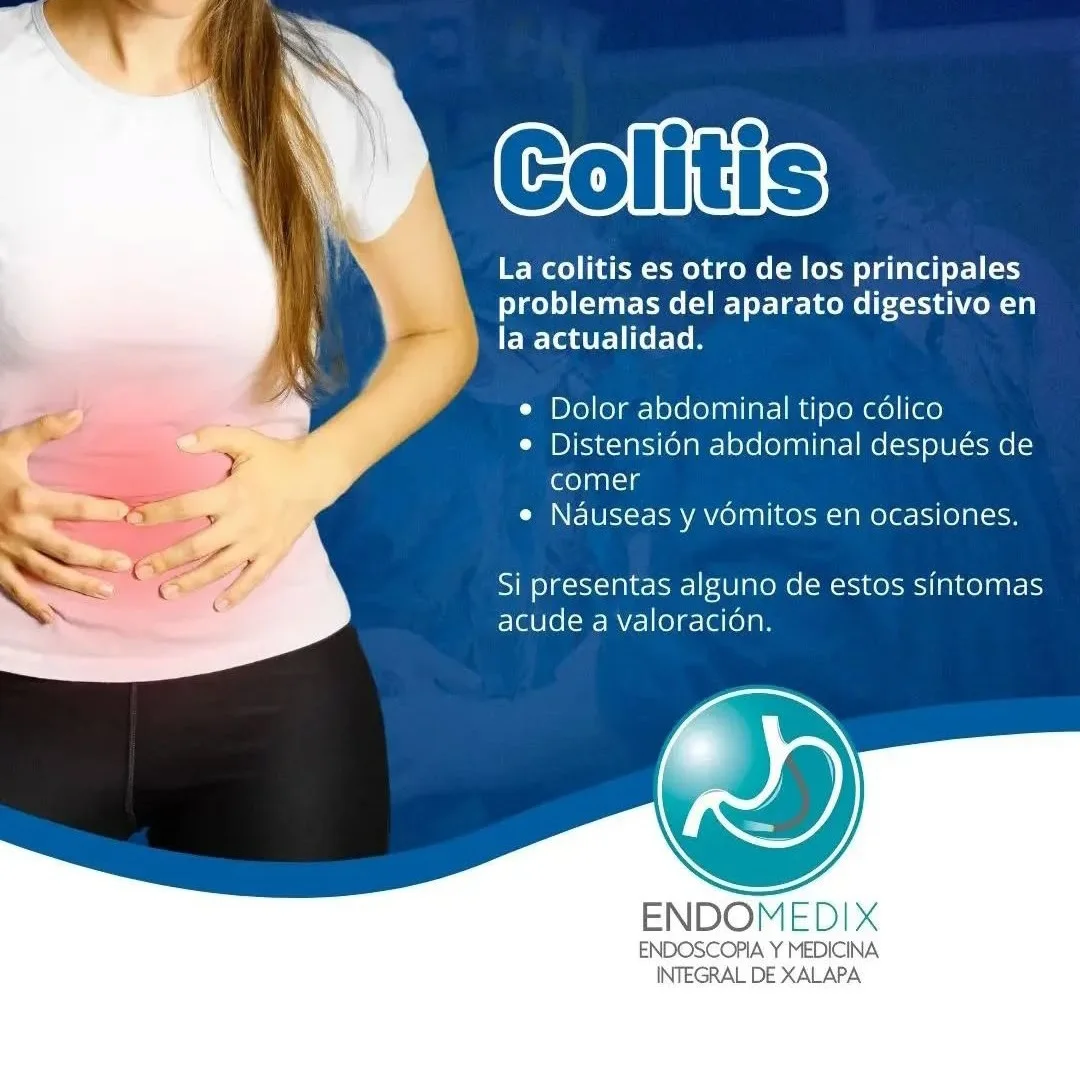 Endomedix - 🔹La colitis puede ser un síntoma de una enfermedad que ...