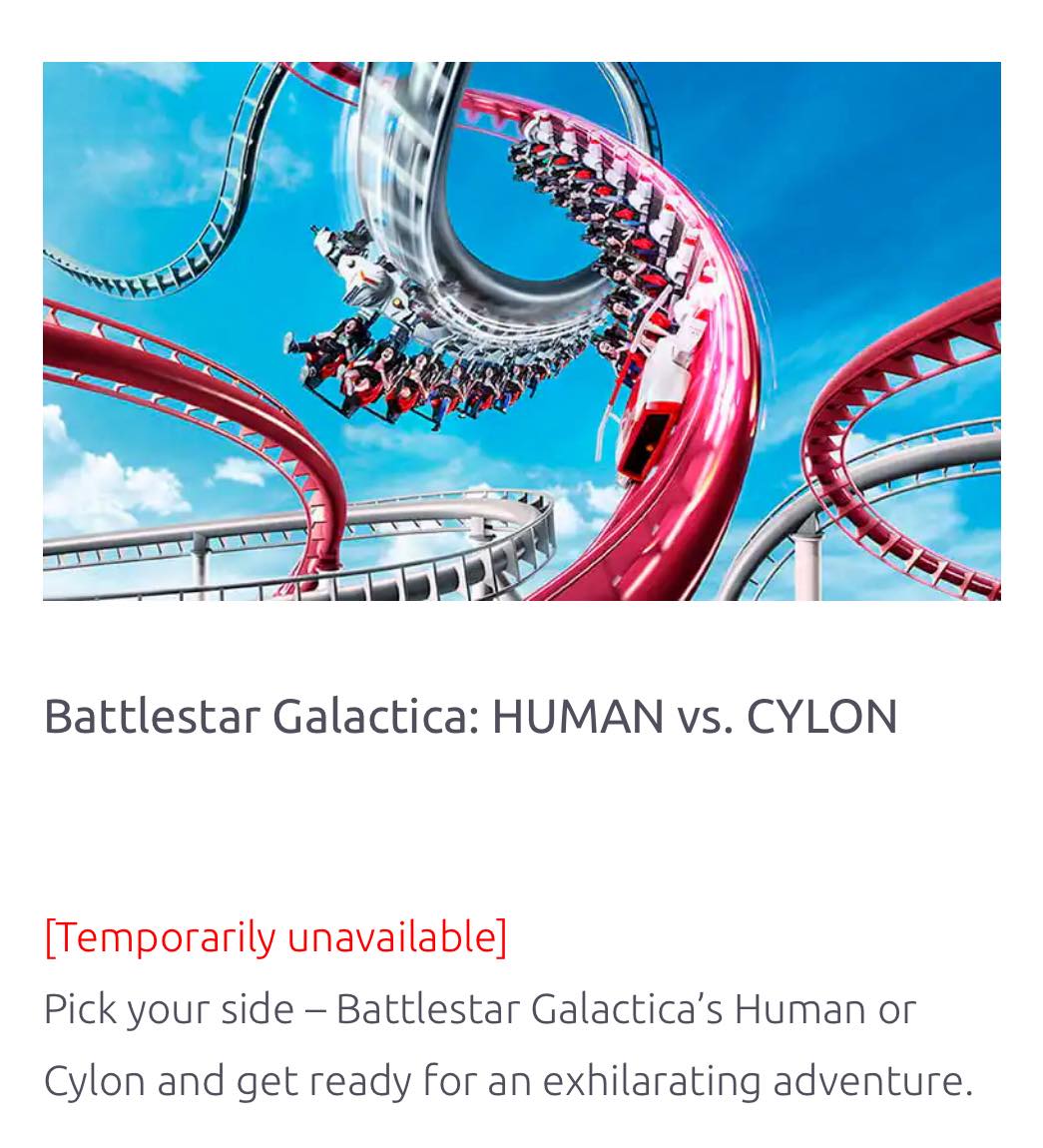 ประกาศเครื่องเล่น... - Universal Studios Thailand Fanclub | Facebook