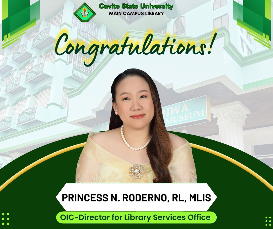 Cavite - 🥳 𝗖𝗼𝗻𝗴𝗿𝗮𝘁𝘂𝗹𝗮𝘁𝗶𝗼𝗻𝘀! We are honored to announce the 𝘢𝘱𝘱𝘰𝘪𝘯𝘵𝘮𝘦𝘯𝘵 ...