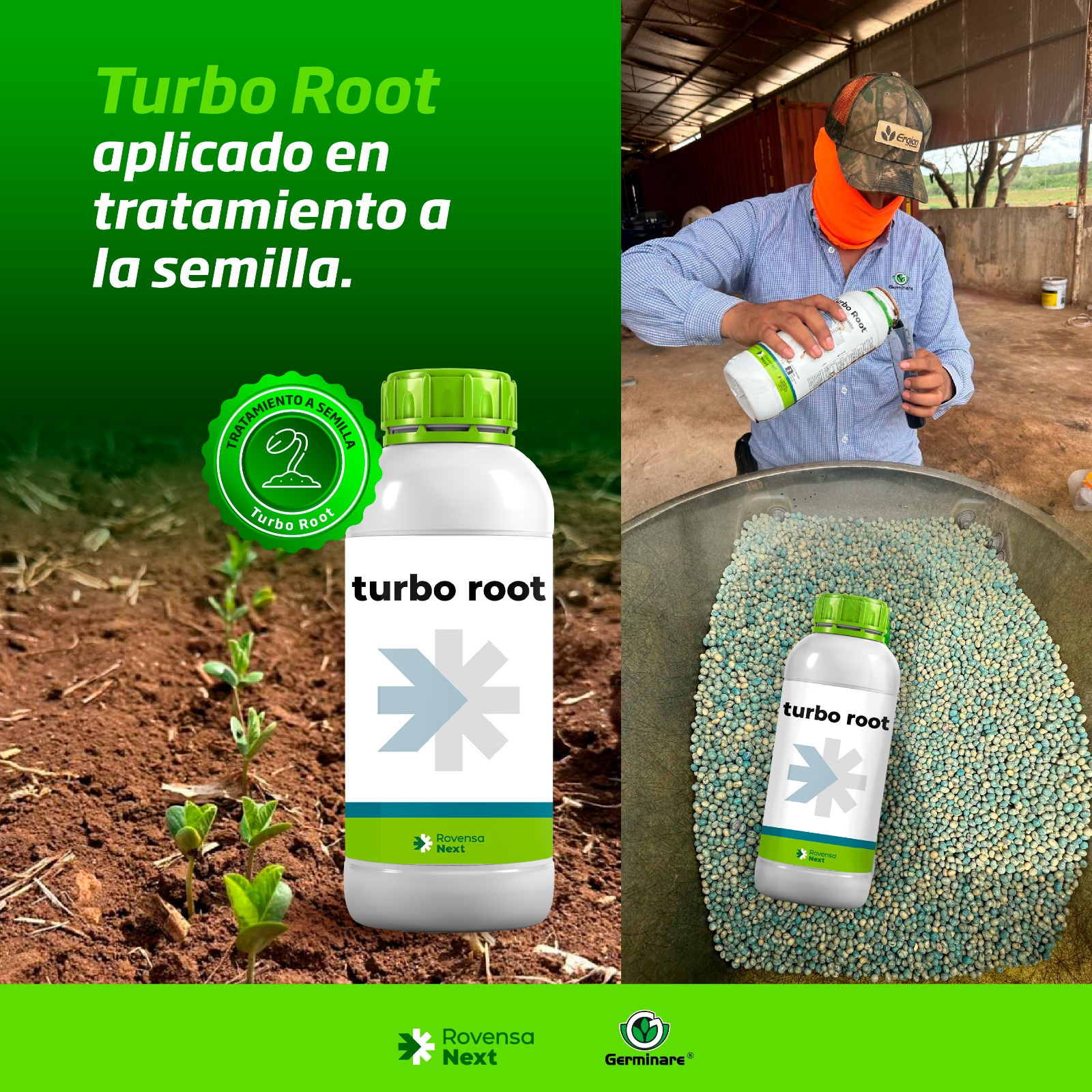🌱 Turbo Root Aplicado en tratamiento a... - Germinare México | Facebook