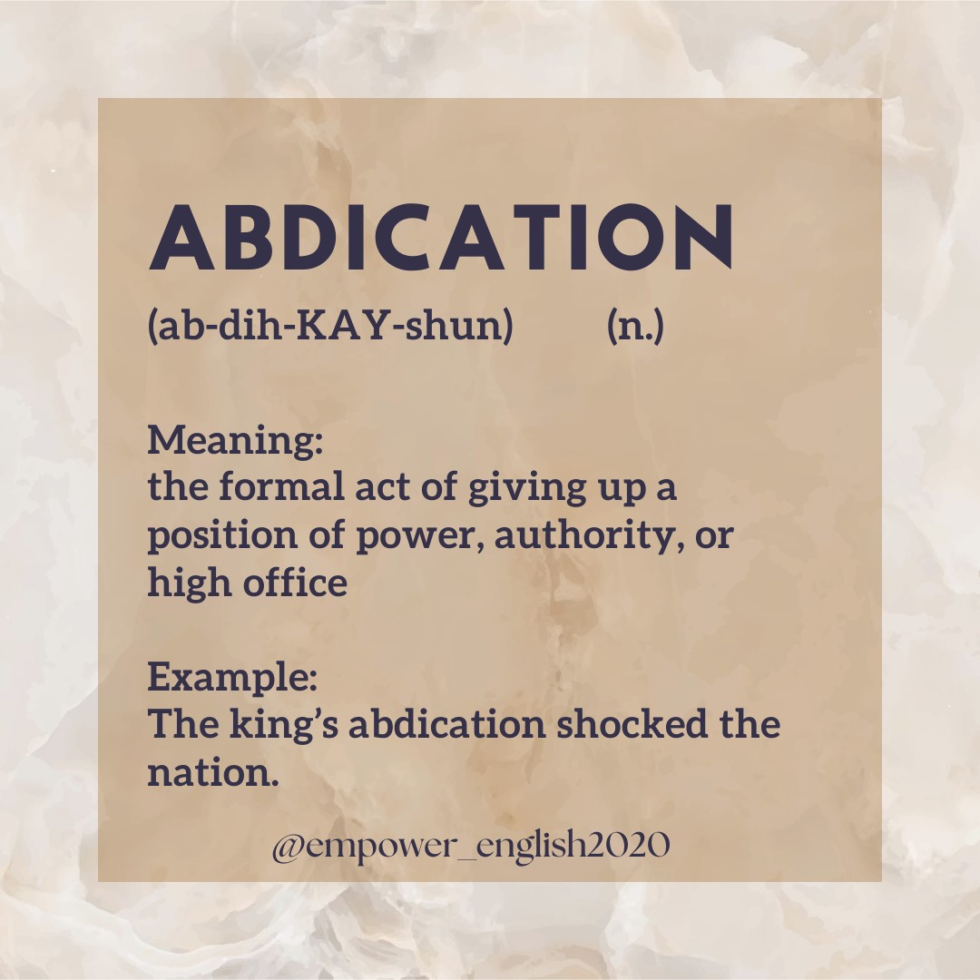Empower English - English Vocabulary 📖 ALCHEMY (n.) 1) A... | Facebook