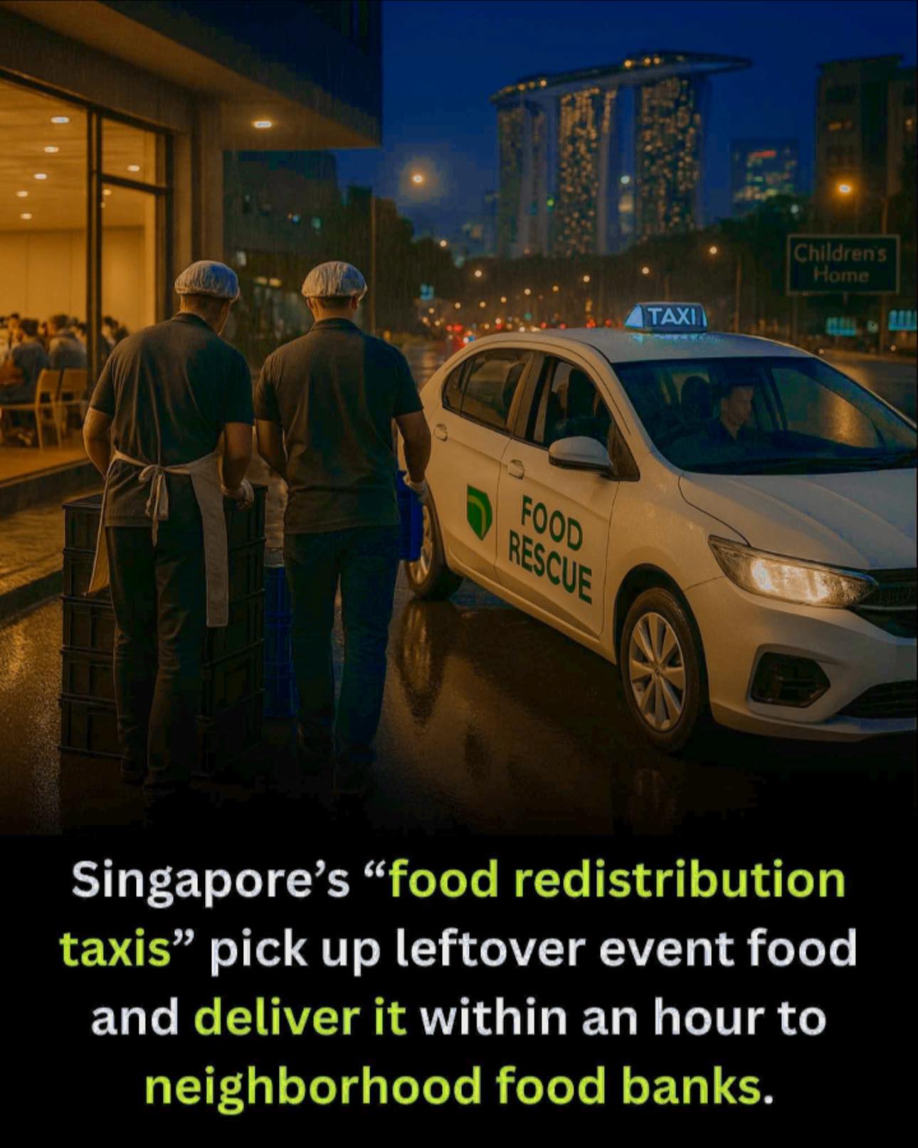 The Master - In Singapore, a pioneering fleet of “food redistribution ...