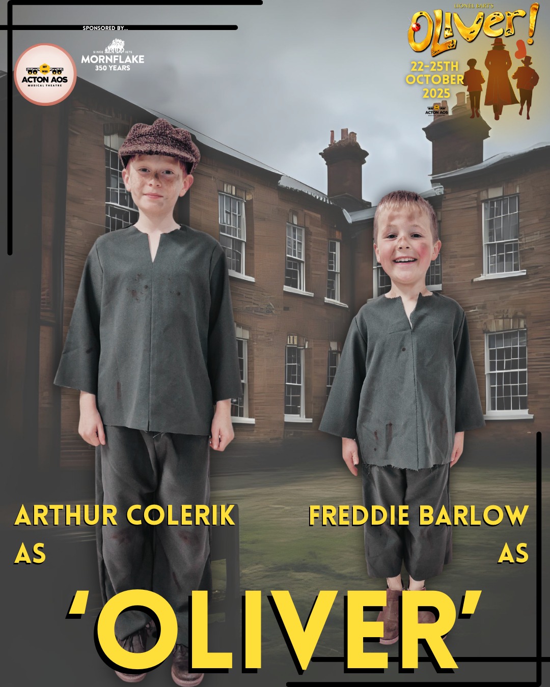 Acton - 👦👦 Meet the Cast – Our Two Olivers! 👦👦 We had so much ...