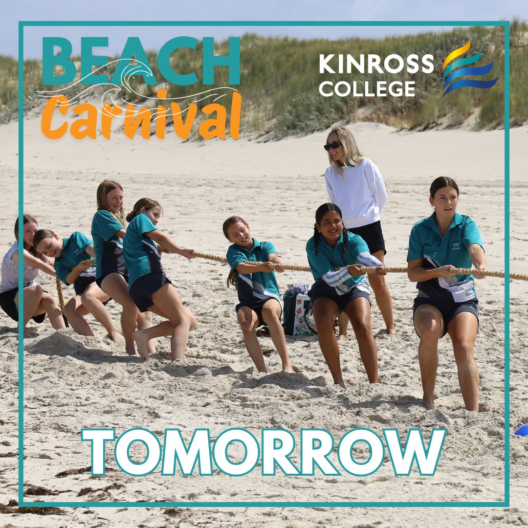 Kinross - Beach Carnival Day is tomorrow! 🟢🔴🟡🔵 Get ready for a fun ...
