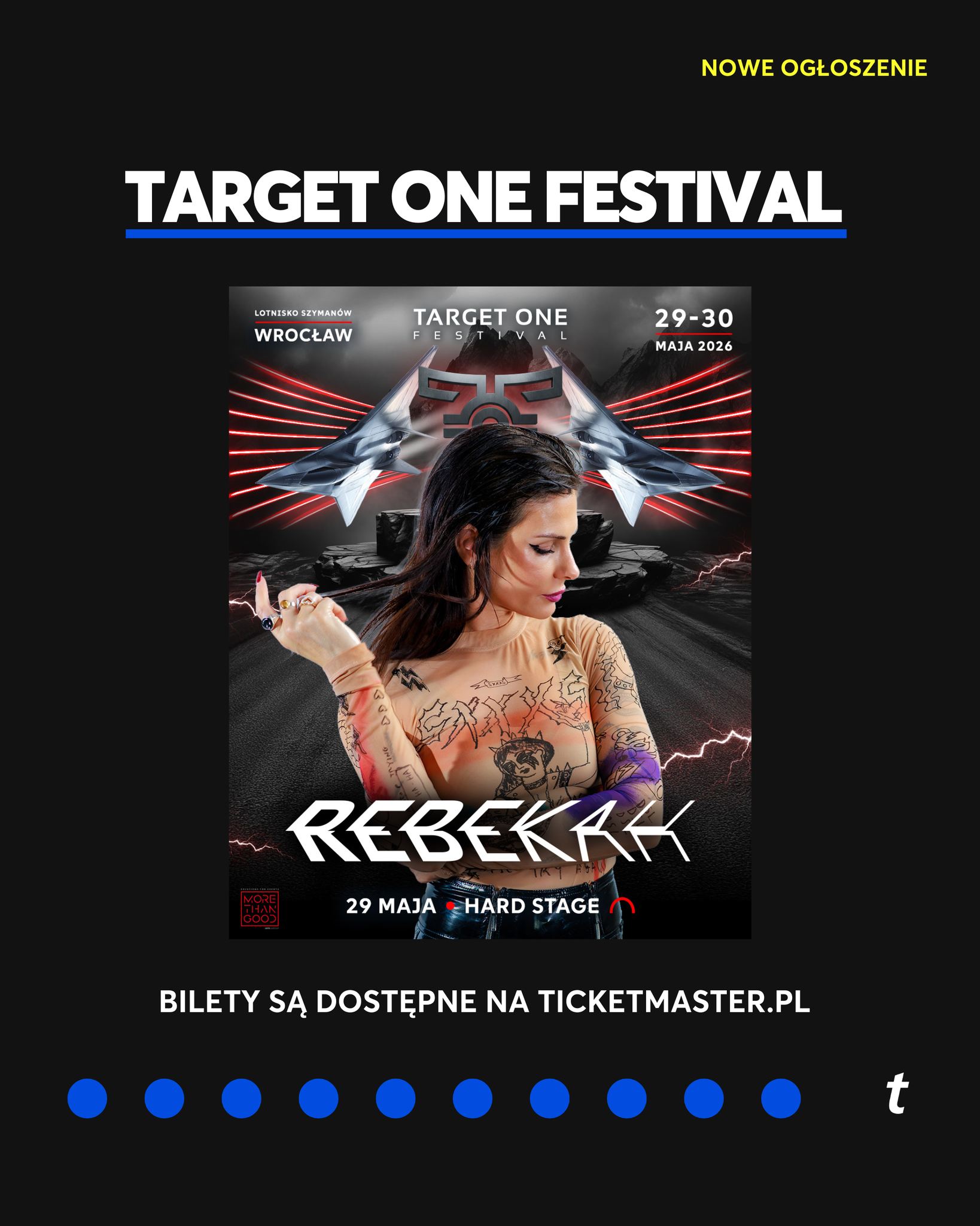 🔥 Rebekah dołącza do hard stage na... - Ticketmaster Polska | Facebook