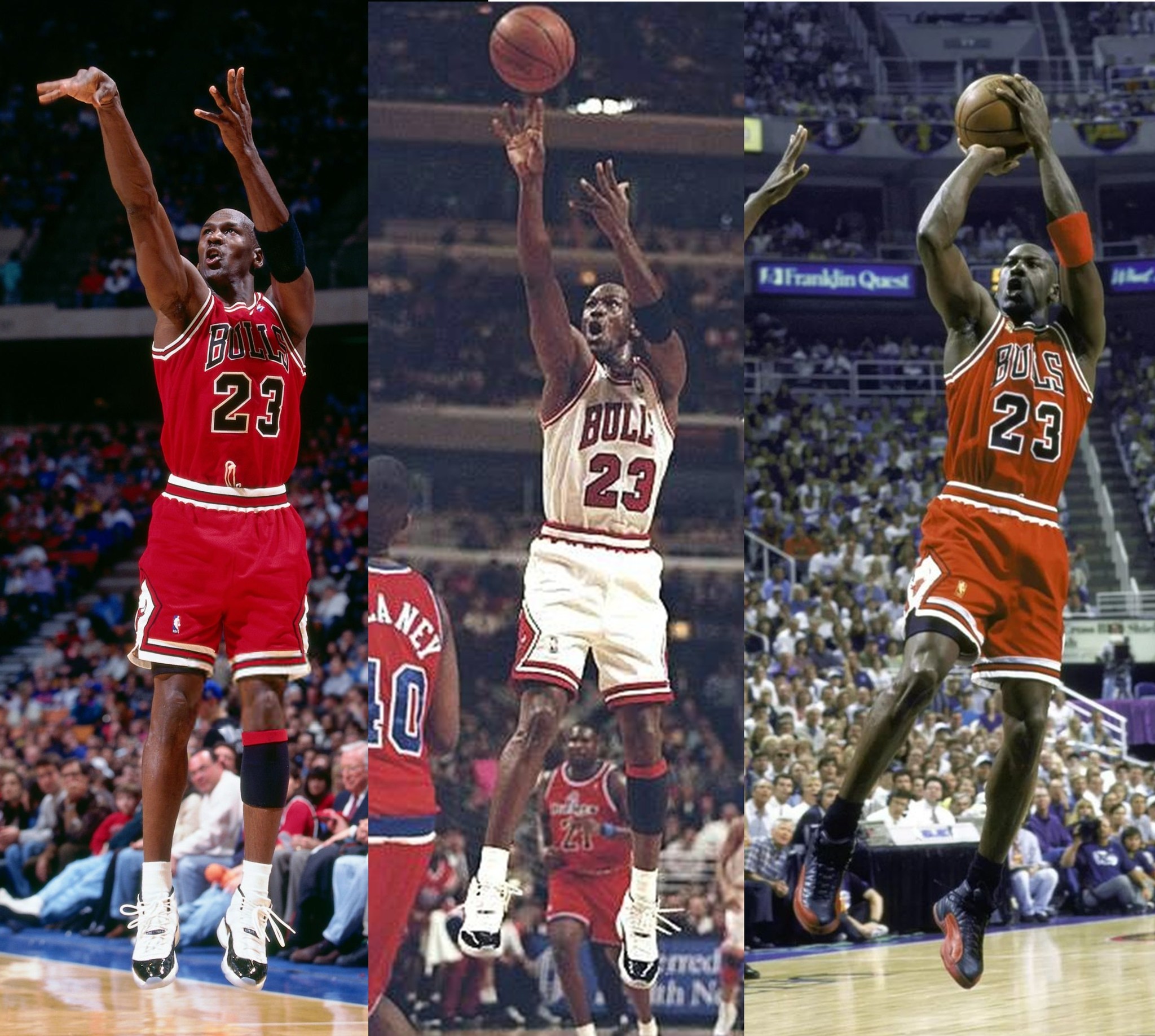 Michael with that smooth mid-range jump shot. Man, I forgot all