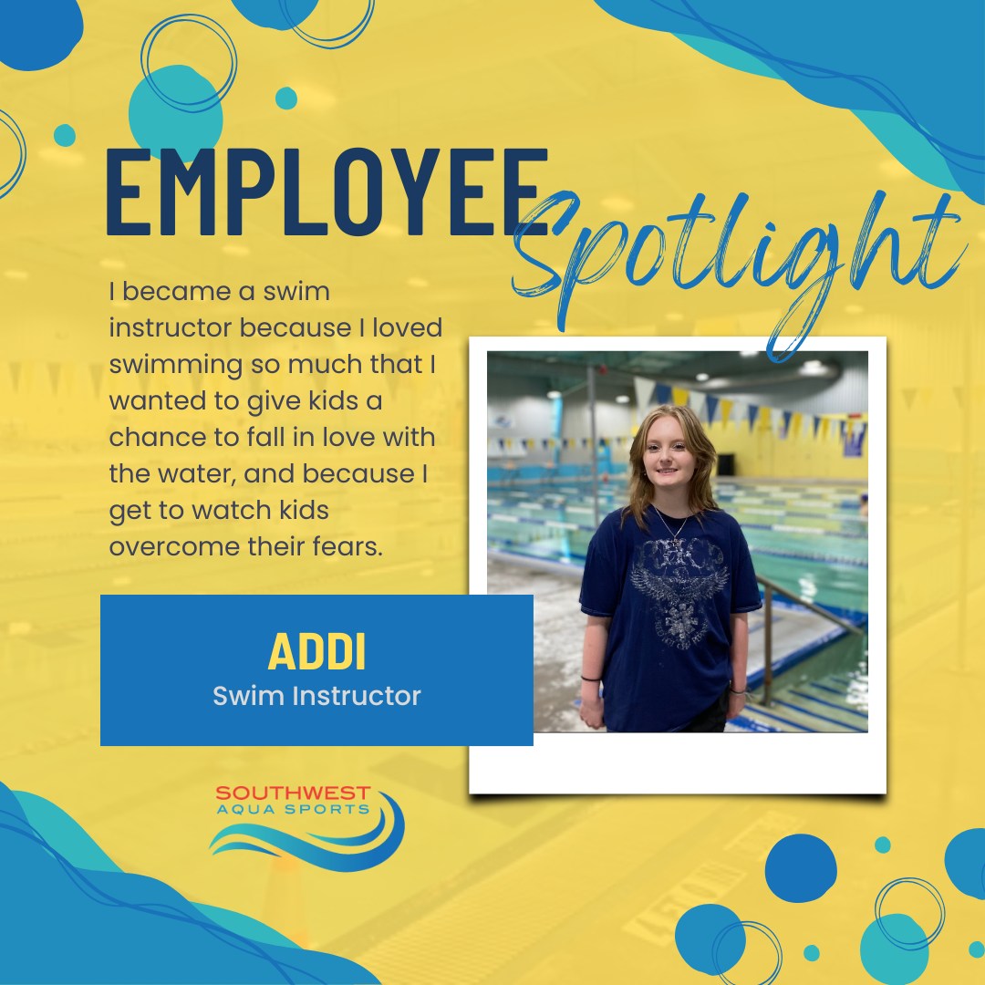 Southwest - 🌟 Employee Spotlight 🌟 Meet Addi, one of our amazing swim ...