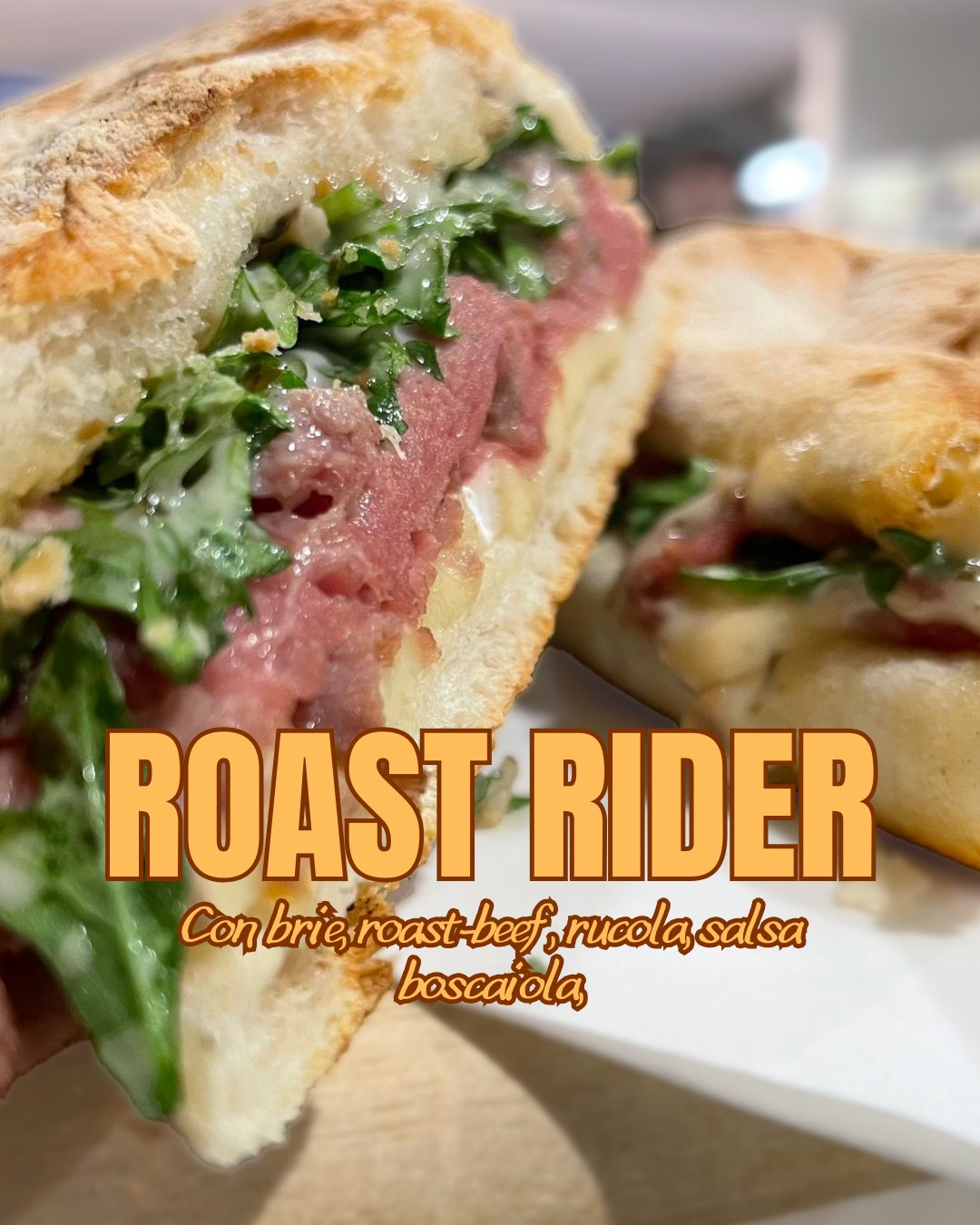 Urban - 🥪 Da oggi potrete provare il nostro nuovo panino ROAST RIDER ...
