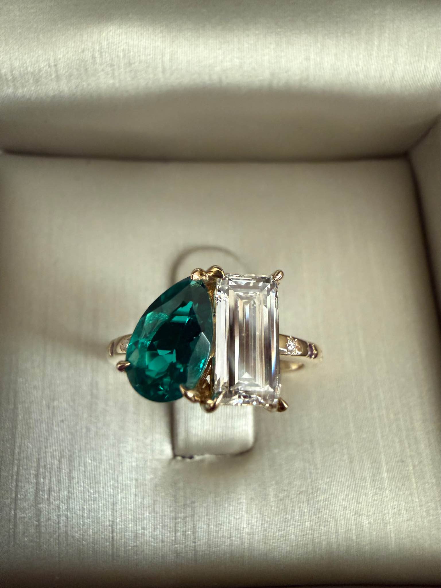 Toi et Moi Engagement Ring (custom) - Engagement Rings - Phoenix ...