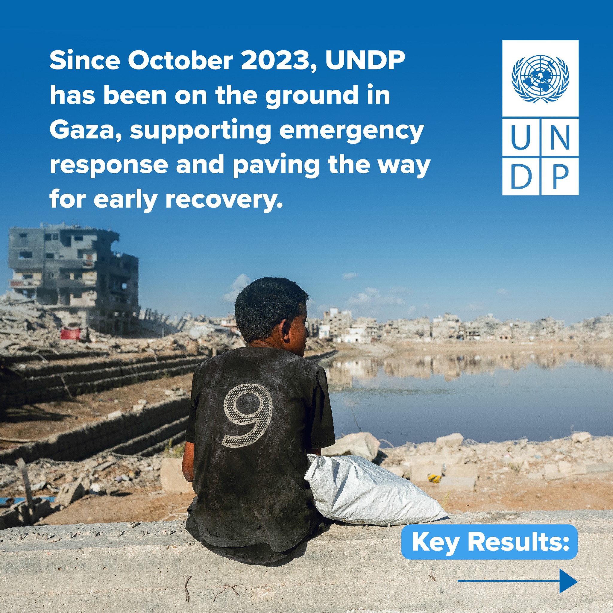 Today marks one month since the start... - UNDP Palestinian | Facebook