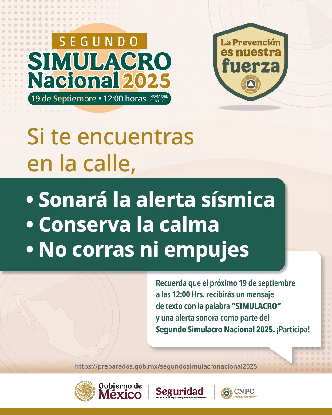 📢 ¡Ya puedes registrarte! Participa en el Segundo Simulacro Nacional ...