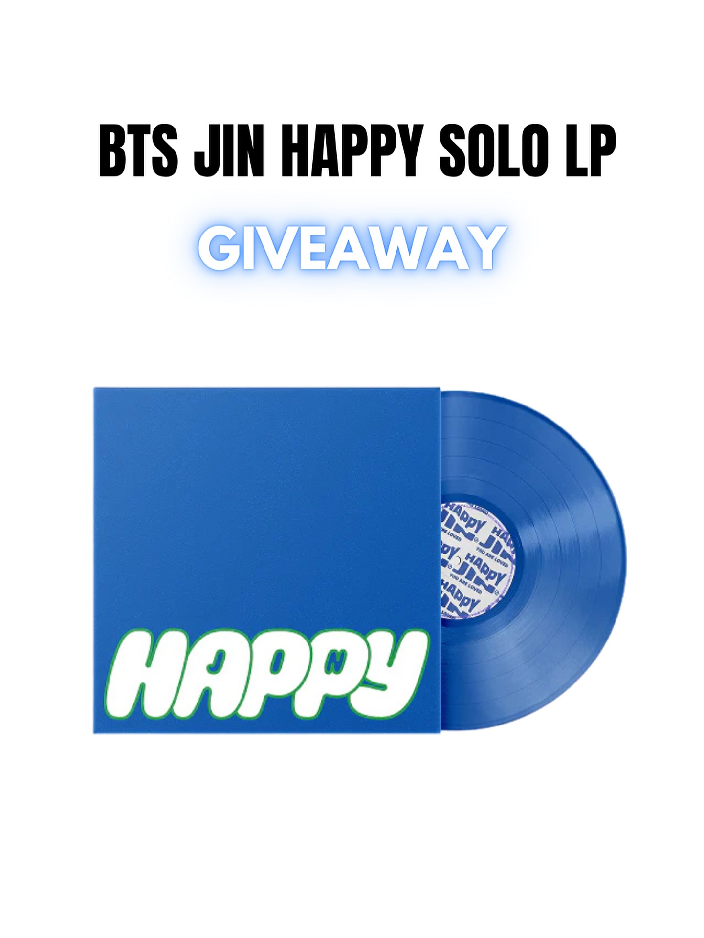 🎁🌟 BTS JIN HAPPY SOLO LP 🌟🎁 • Follow @cokodive on Instagram