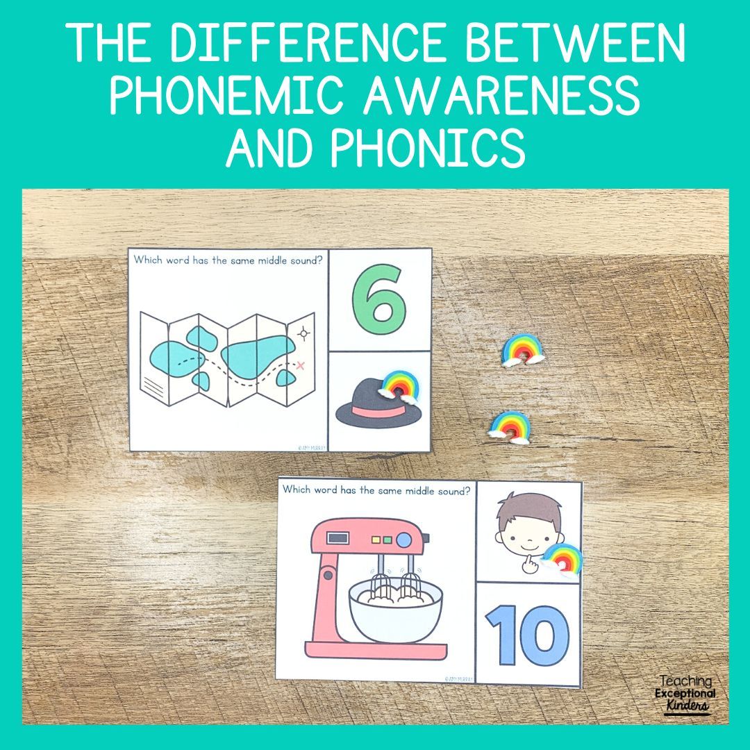 Teaching - Ever wonder what the difference between phonemic awareness ...