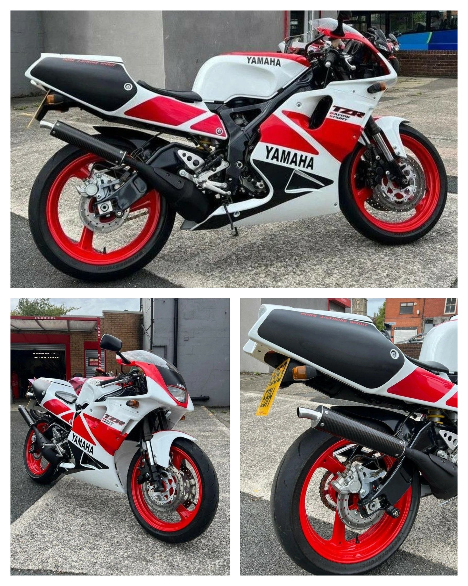Ad: Yamaha TZR250R 3XV SPR in Marlboro/Biaggi livery On eBay here