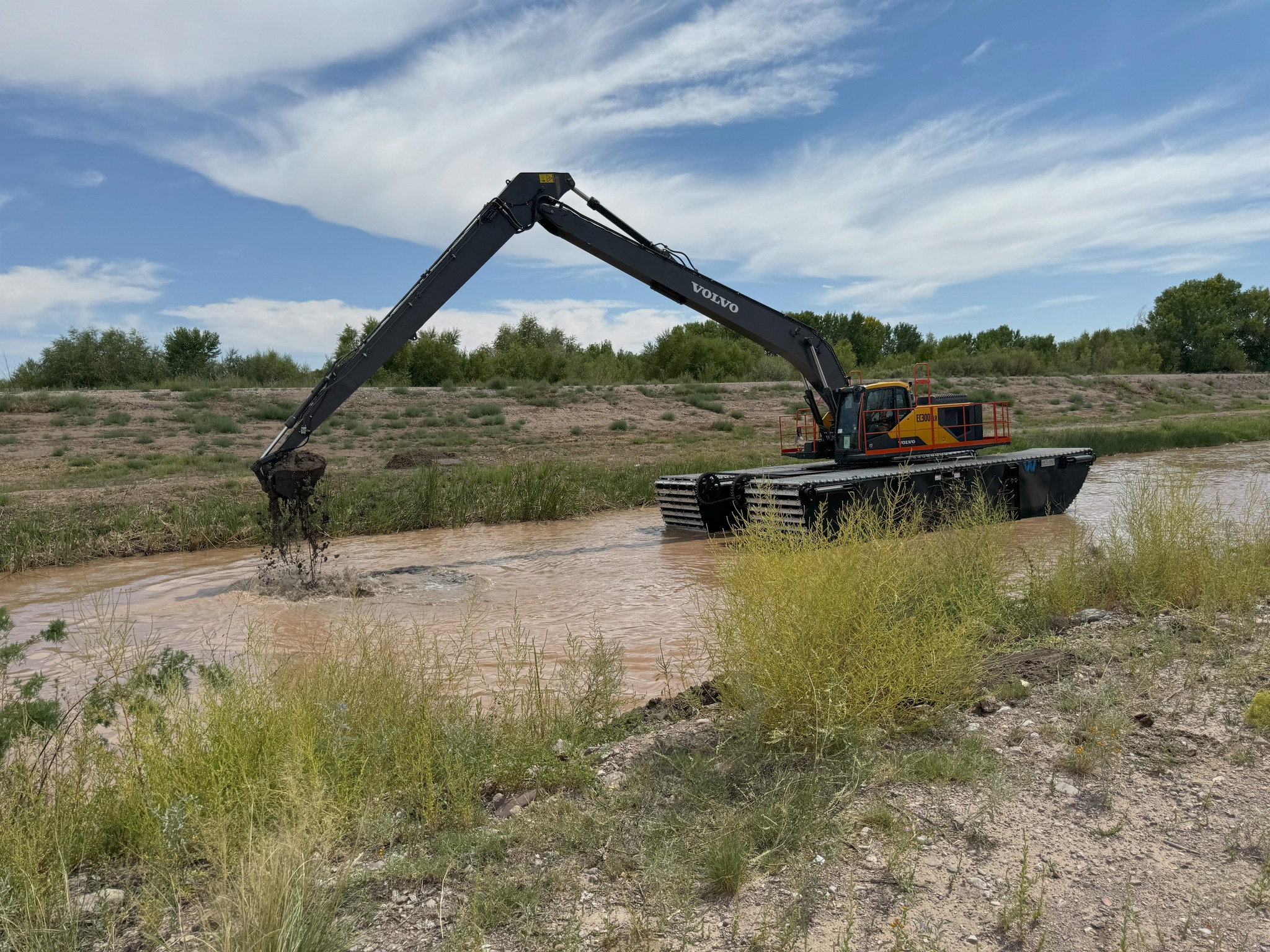 Wetland - Still digging ditches letting water flow #maintenance # ...