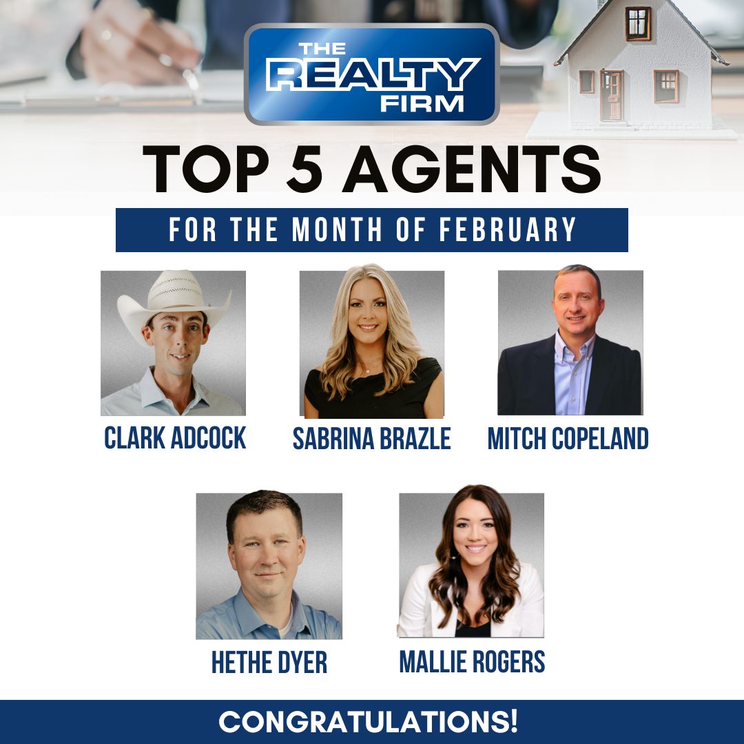 The Realty Firm - 🎉 A huge CONGRATULATIONS to our Top 5... | Facebook