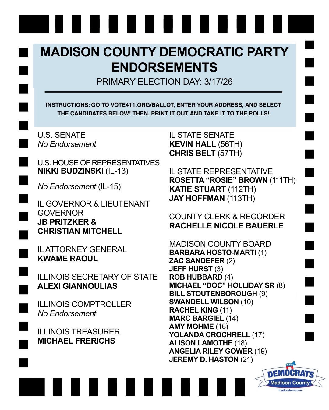 Madison County Young Democrats | Edwardsville IL