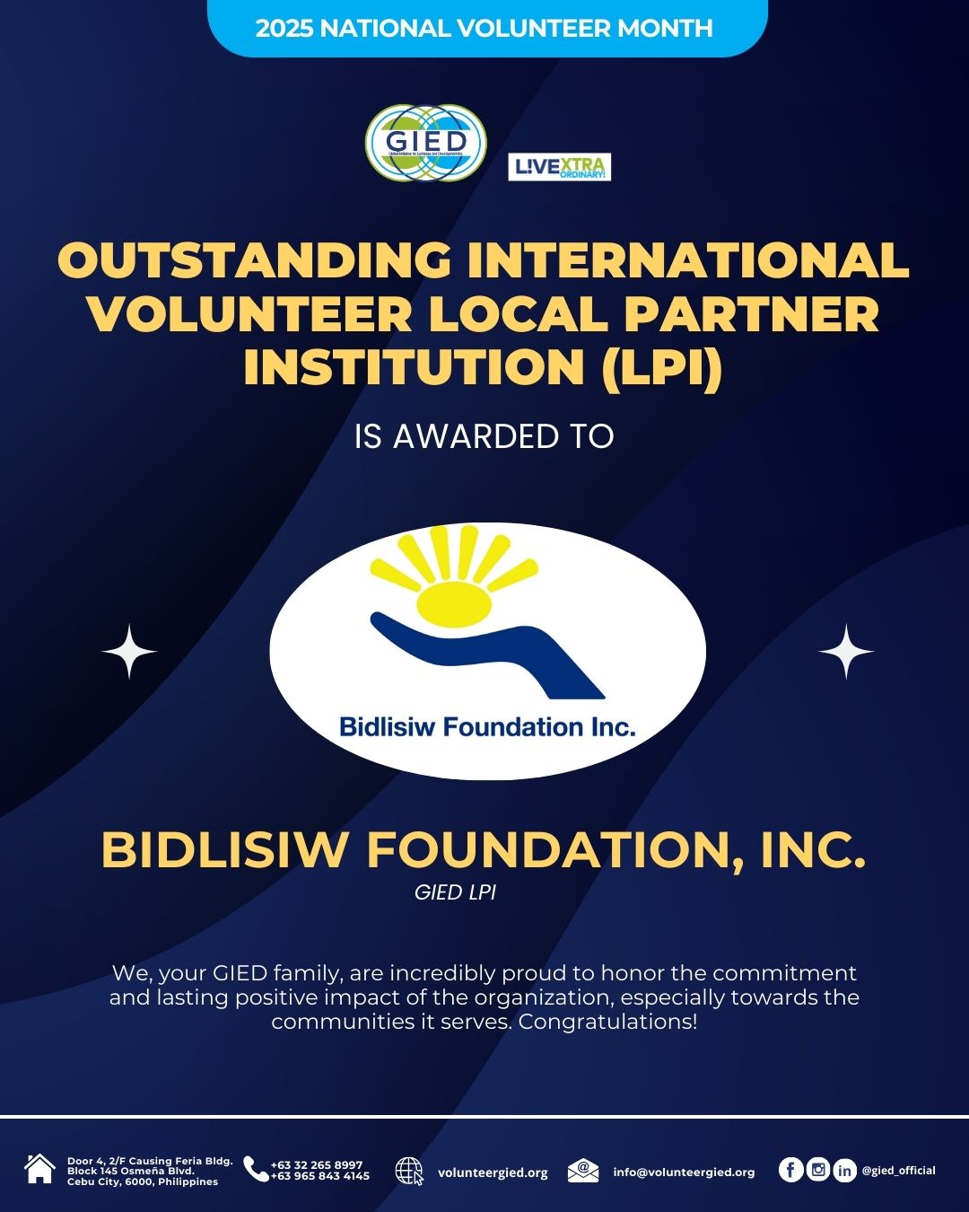 Global Initiative for Exchange and Development Inc. - GIED