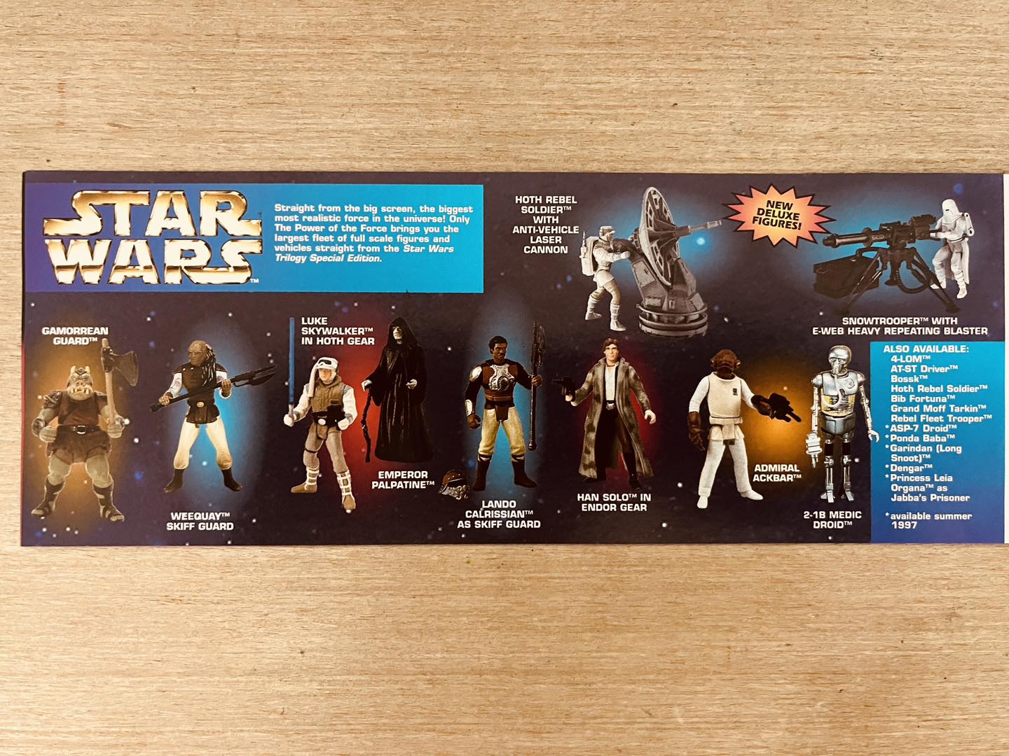 1997 Hong Kong Star Wars commemorative edition pieces